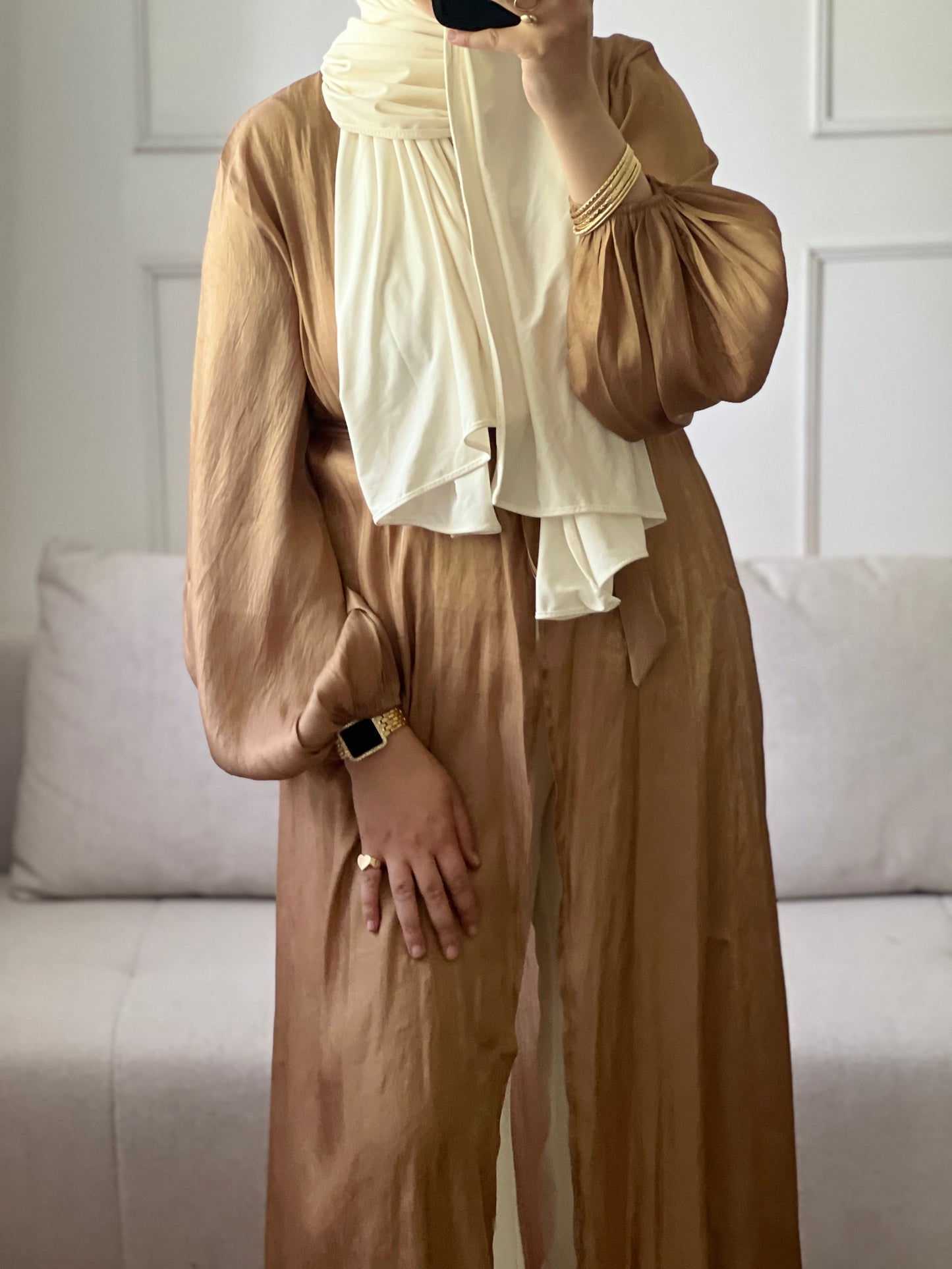 KIMONO ÉLÉGANT ET CONFORTABLE Camel