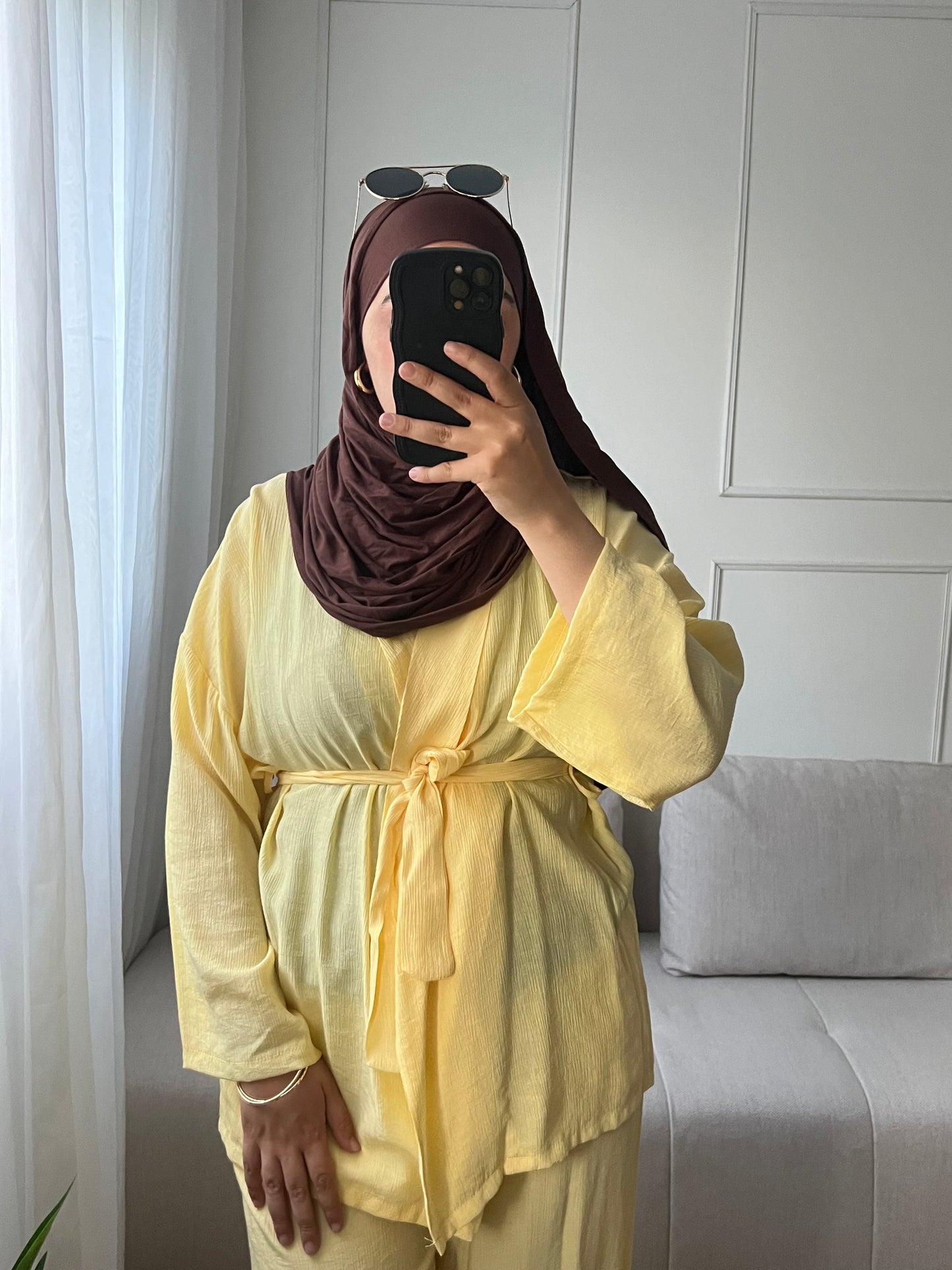 Ensemble Lina jaune