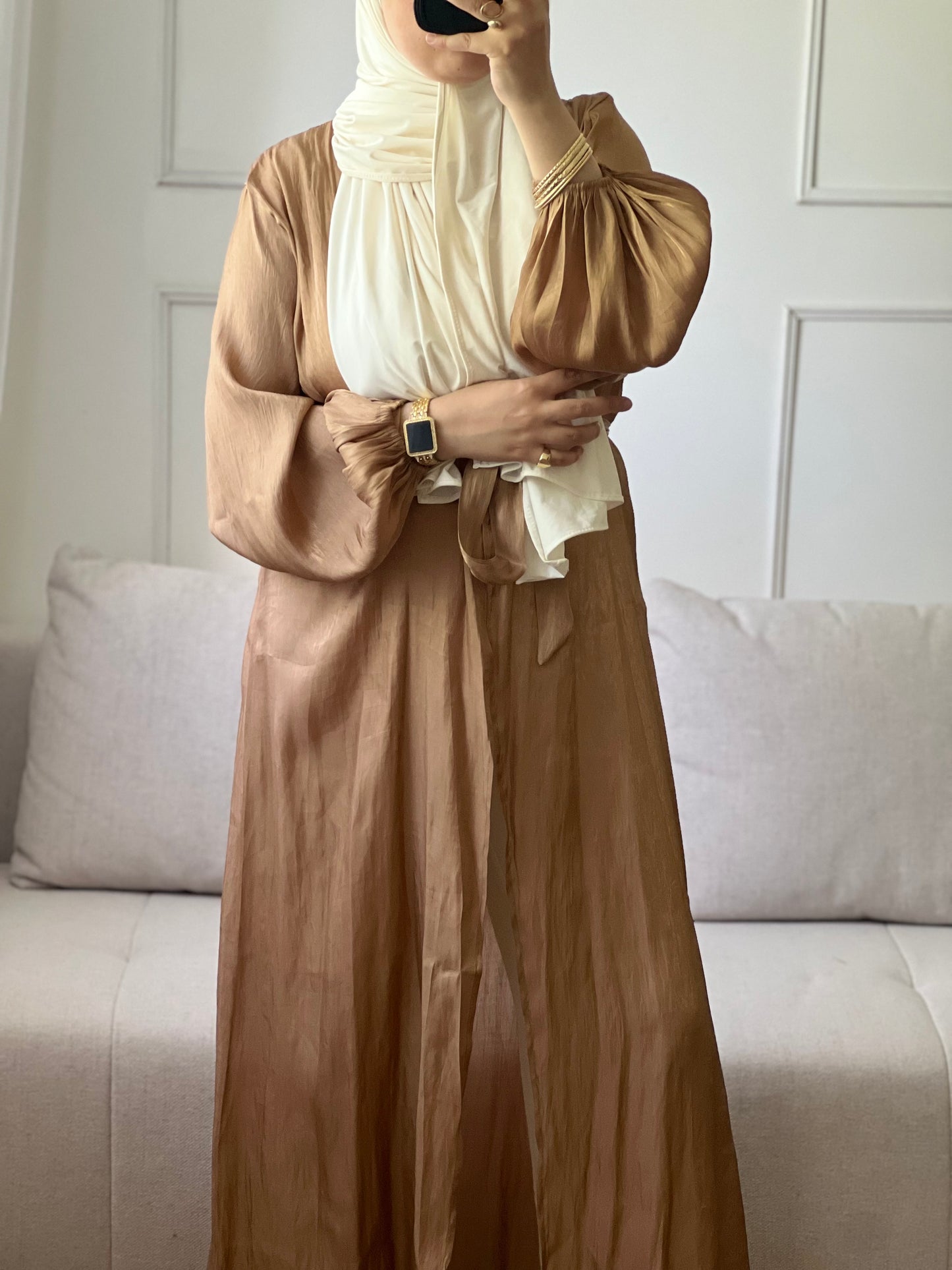KIMONO ÉLÉGANT ET CONFORTABLE Camel