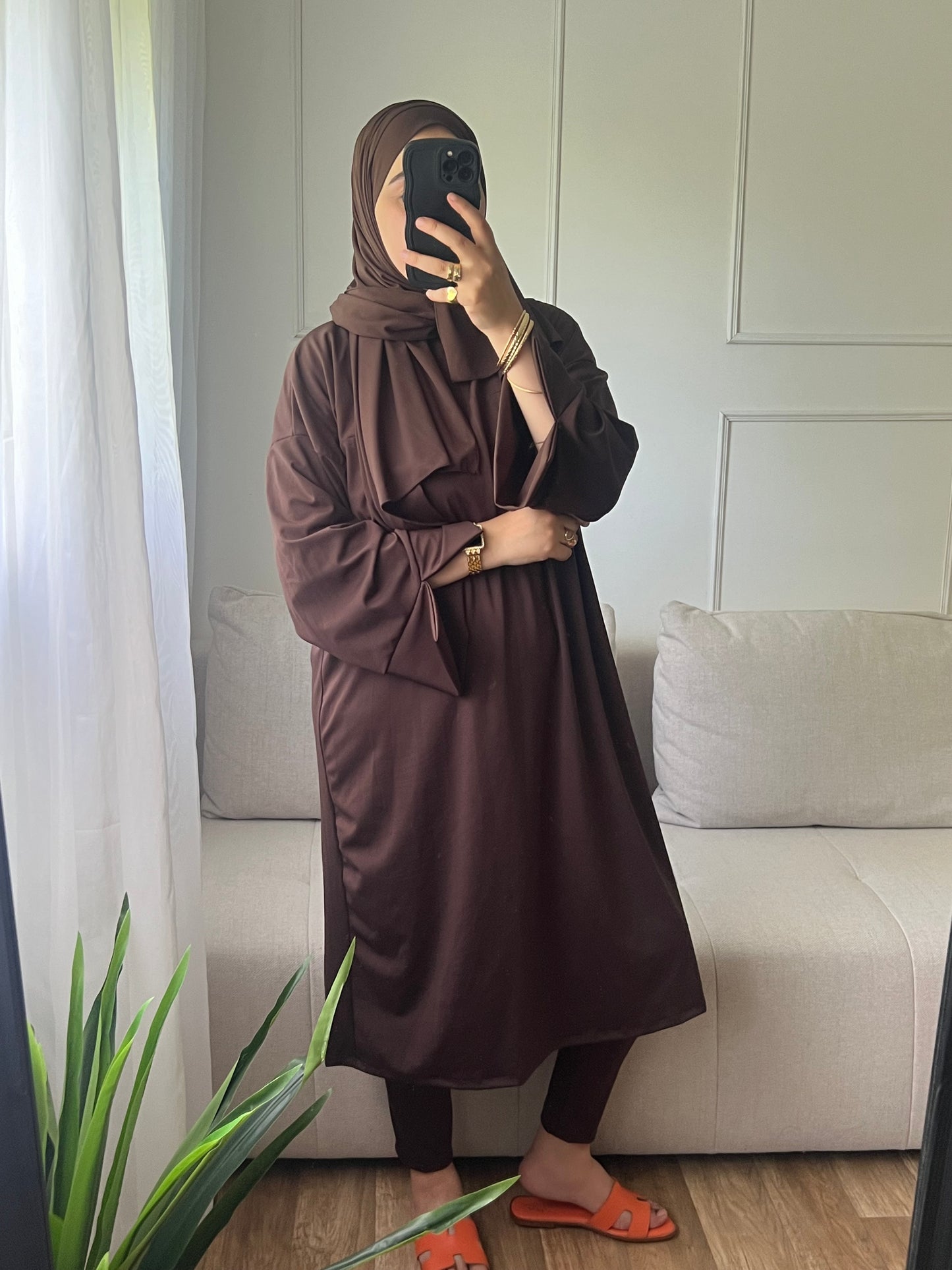 Burkini marron