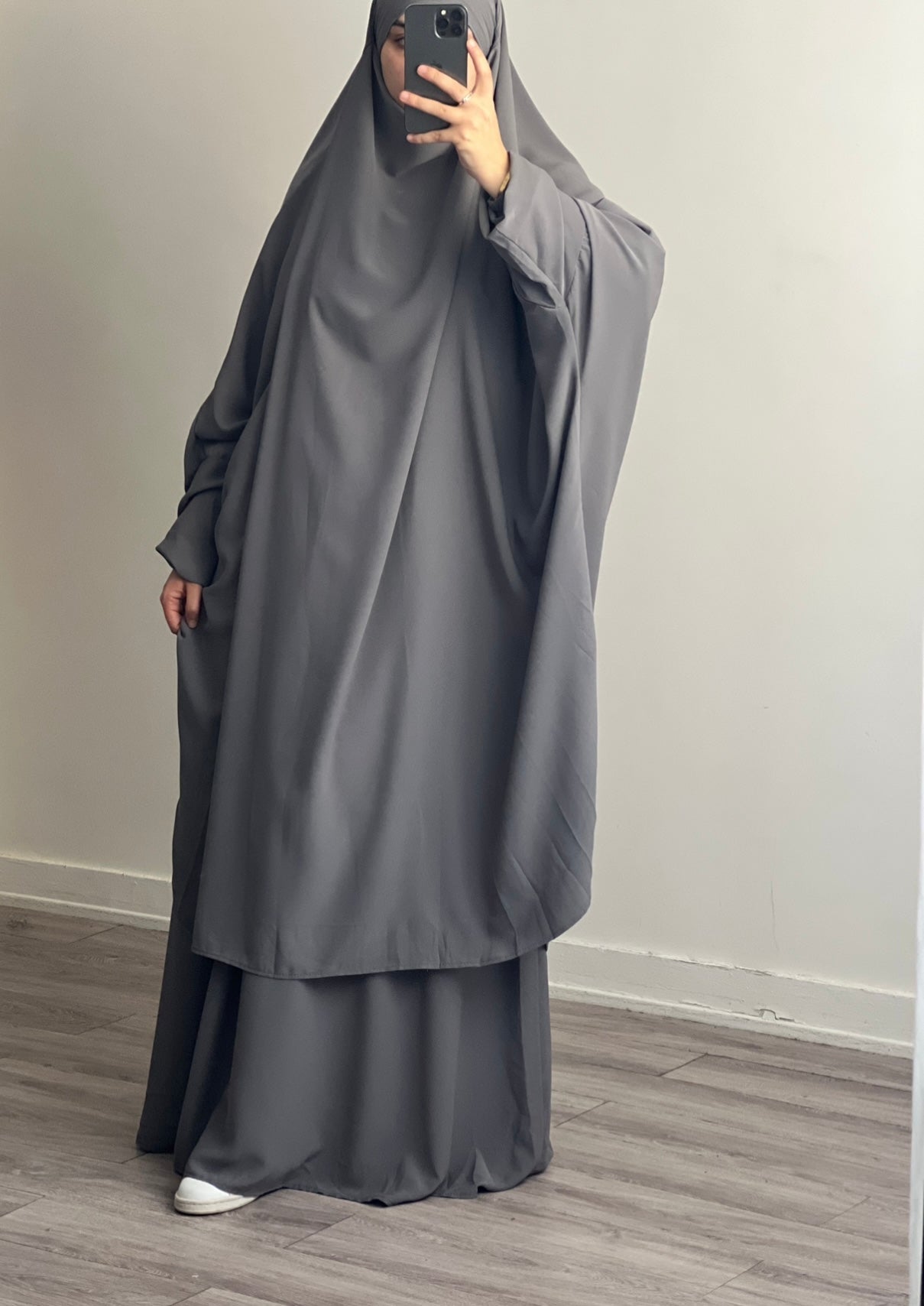 Jilbeb gris 2 pièces