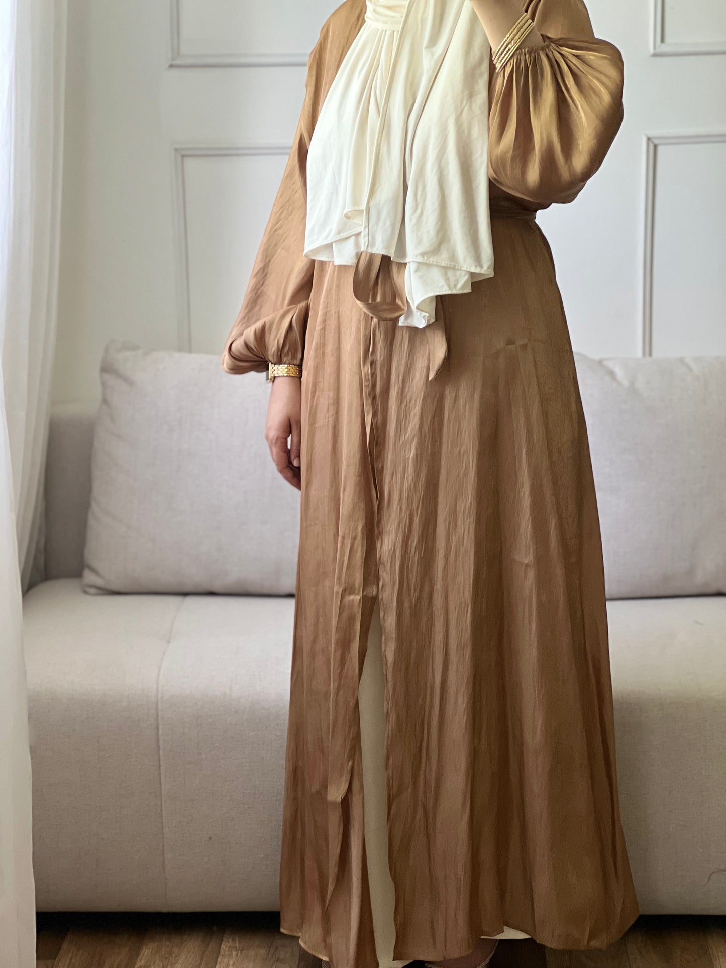 KIMONO ÉLÉGANT ET CONFORTABLE Camel
