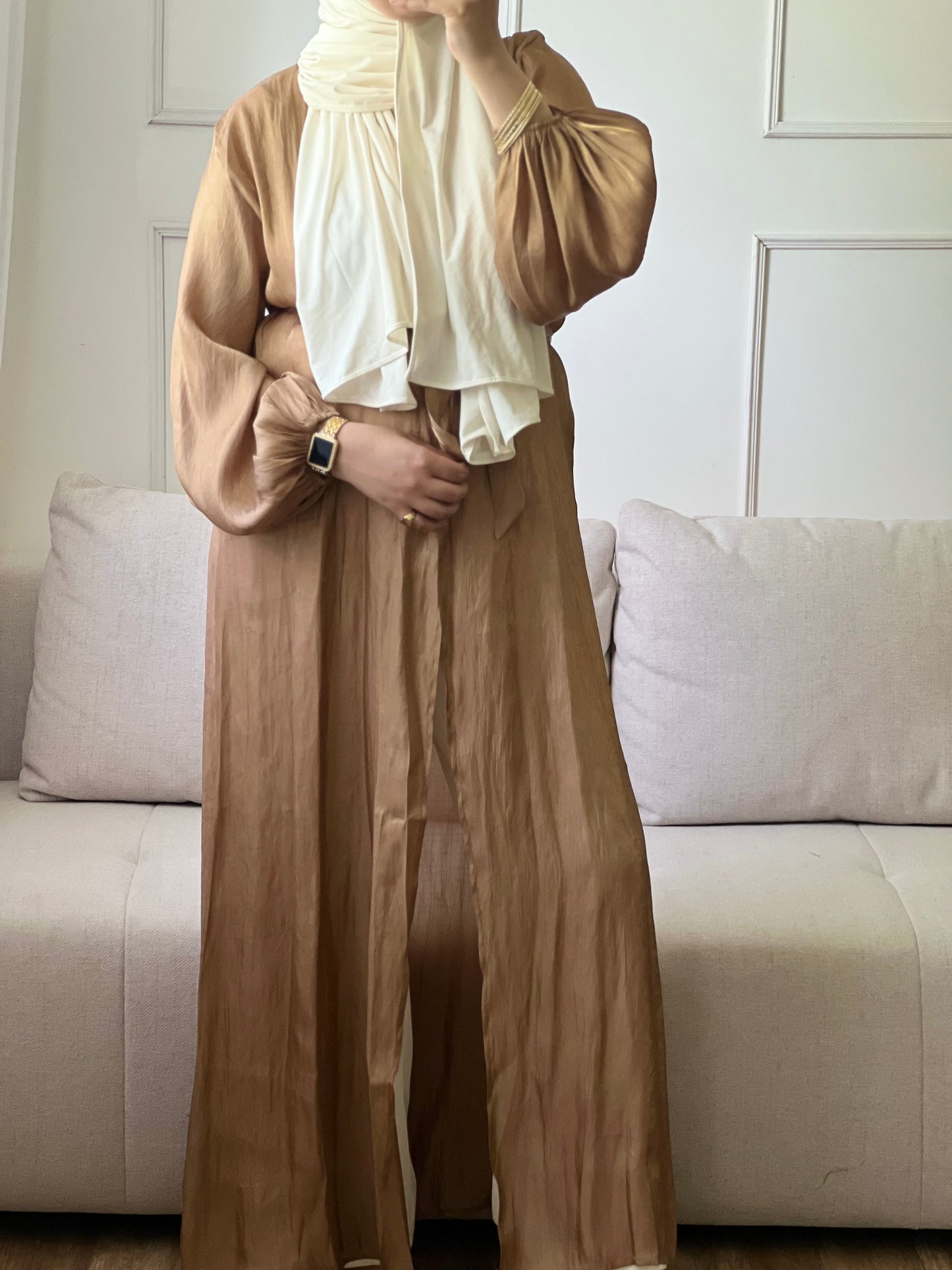 KIMONO ÉLÉGANT ET CONFORTABLE Camel