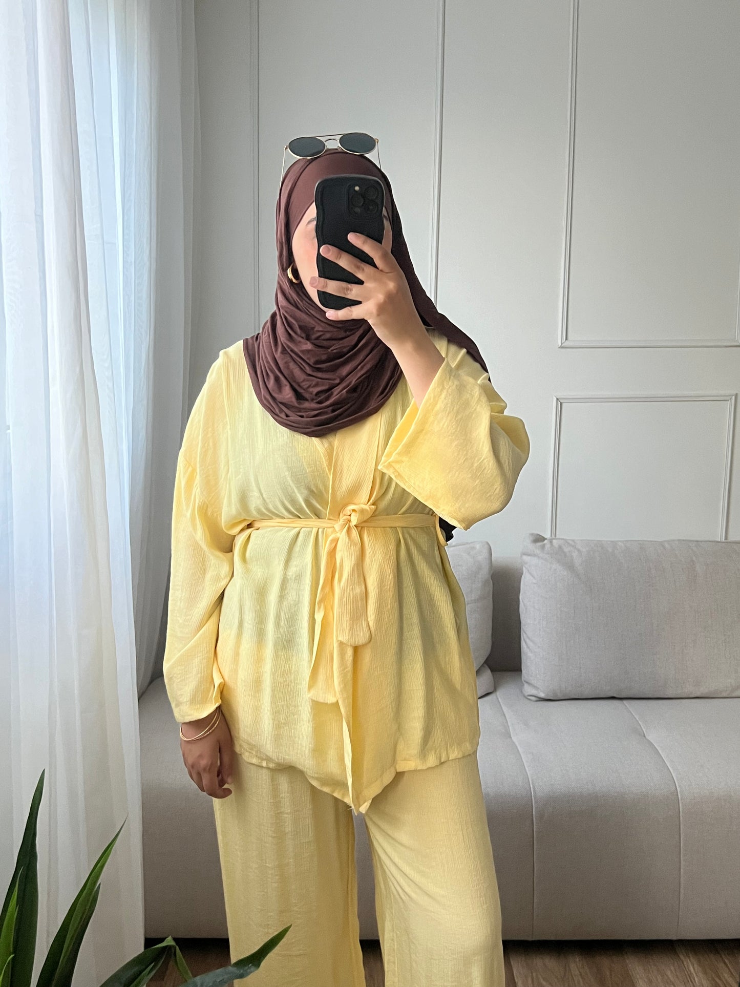 Ensemble Lina jaune