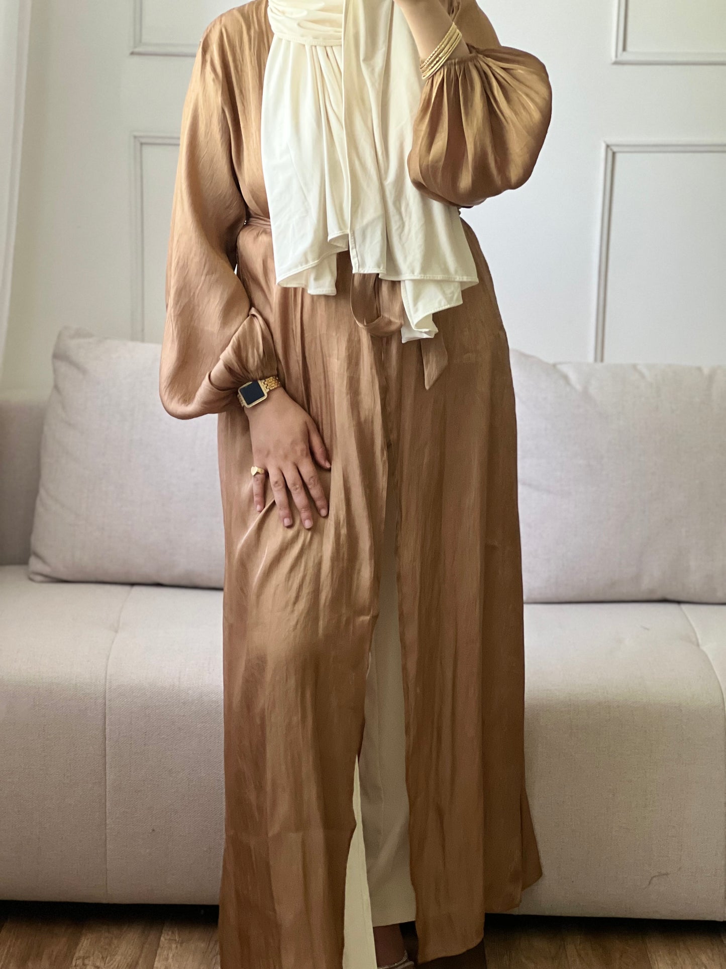 KIMONO ÉLÉGANT ET CONFORTABLE Camel