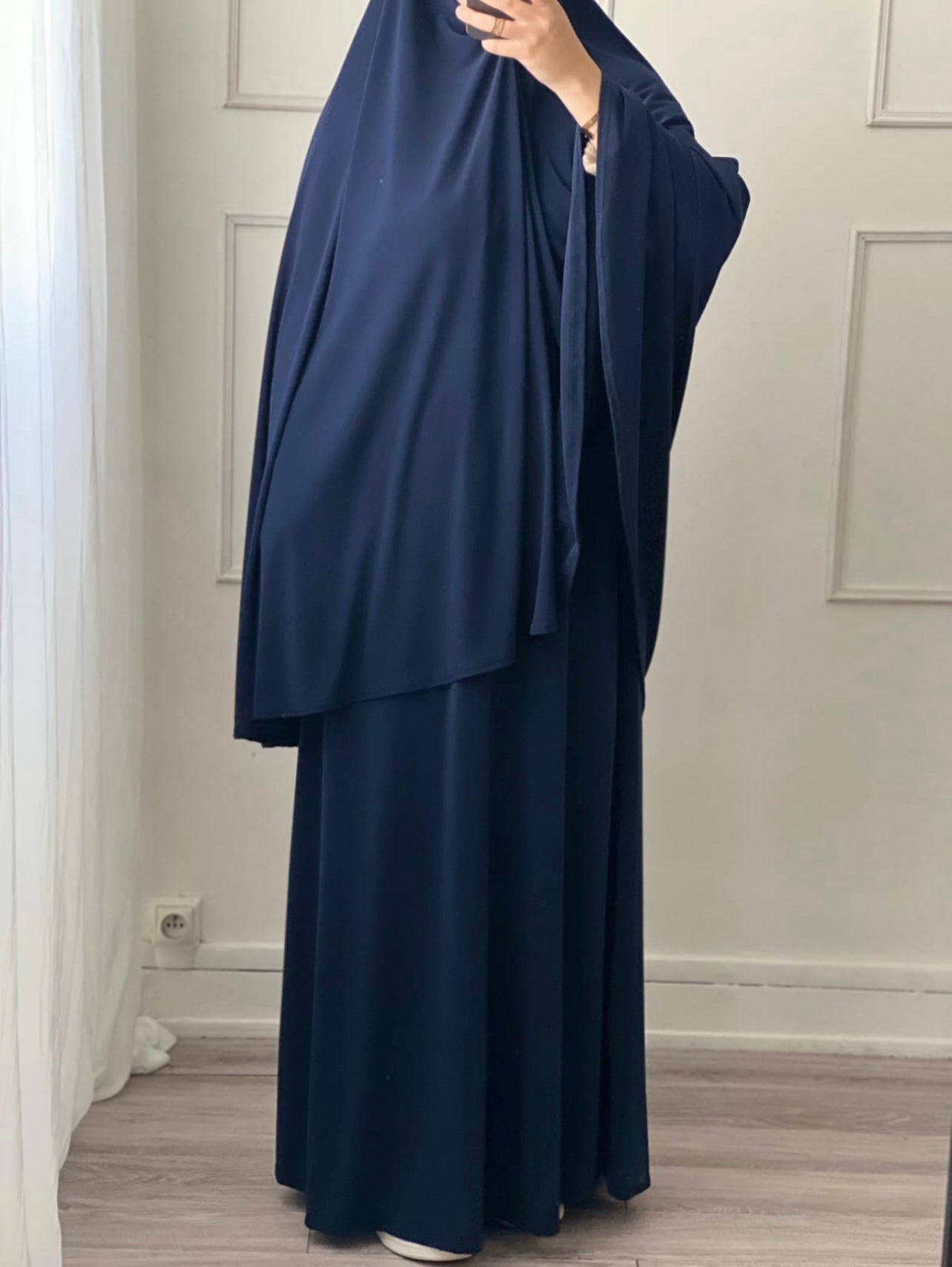 Ensemble prière jersey bleu nuit