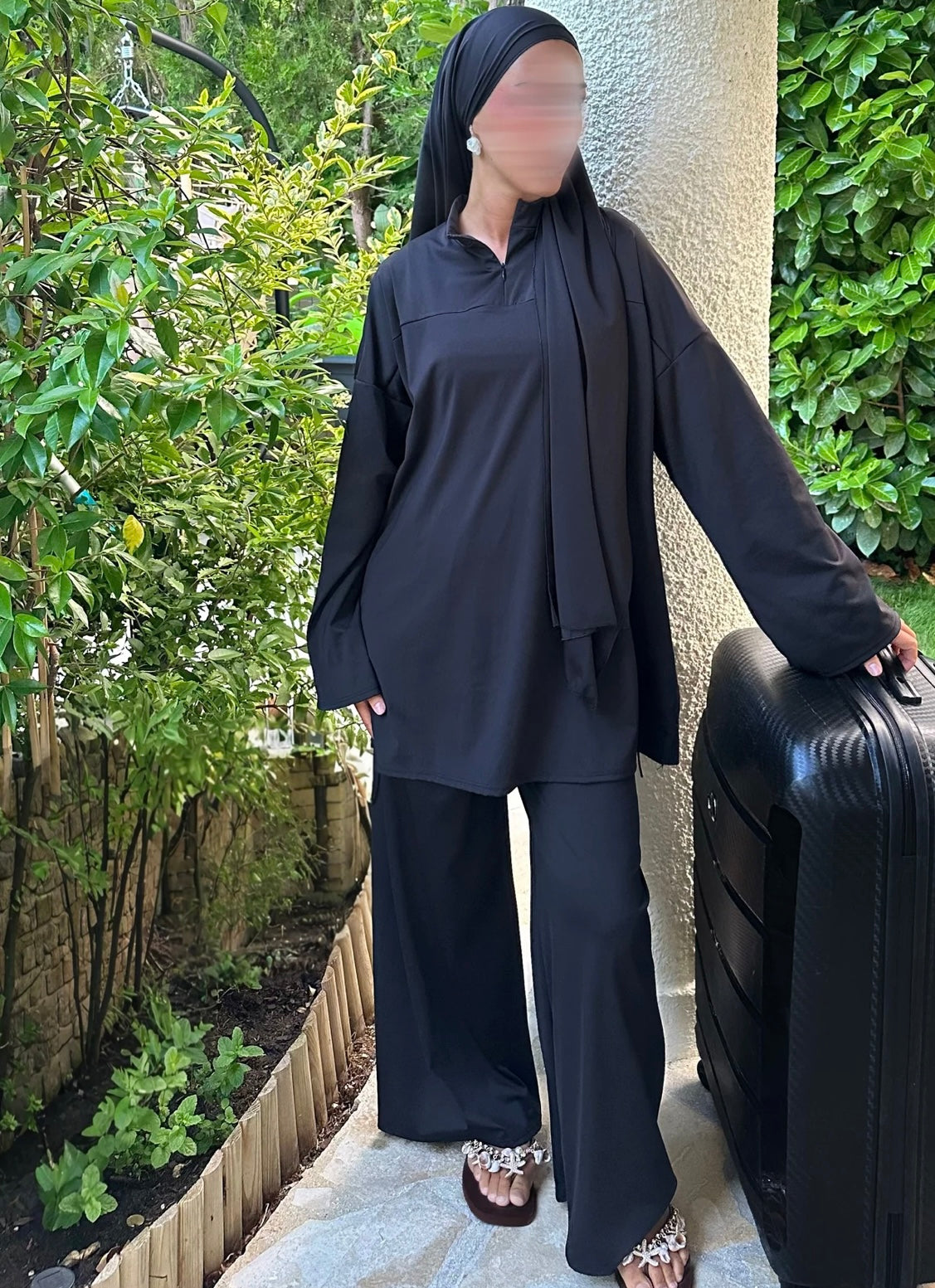 Burkini simple noir
