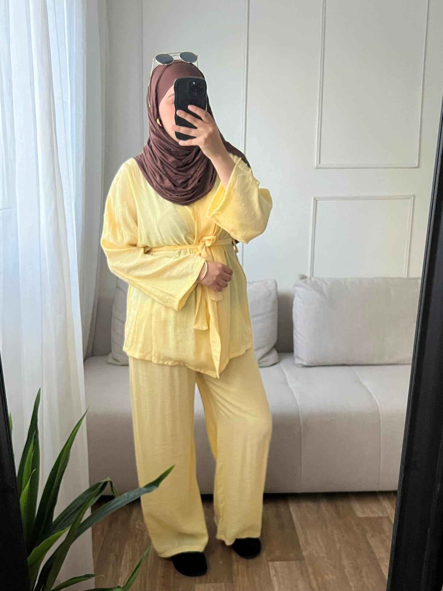 Ensemble Lina jaune