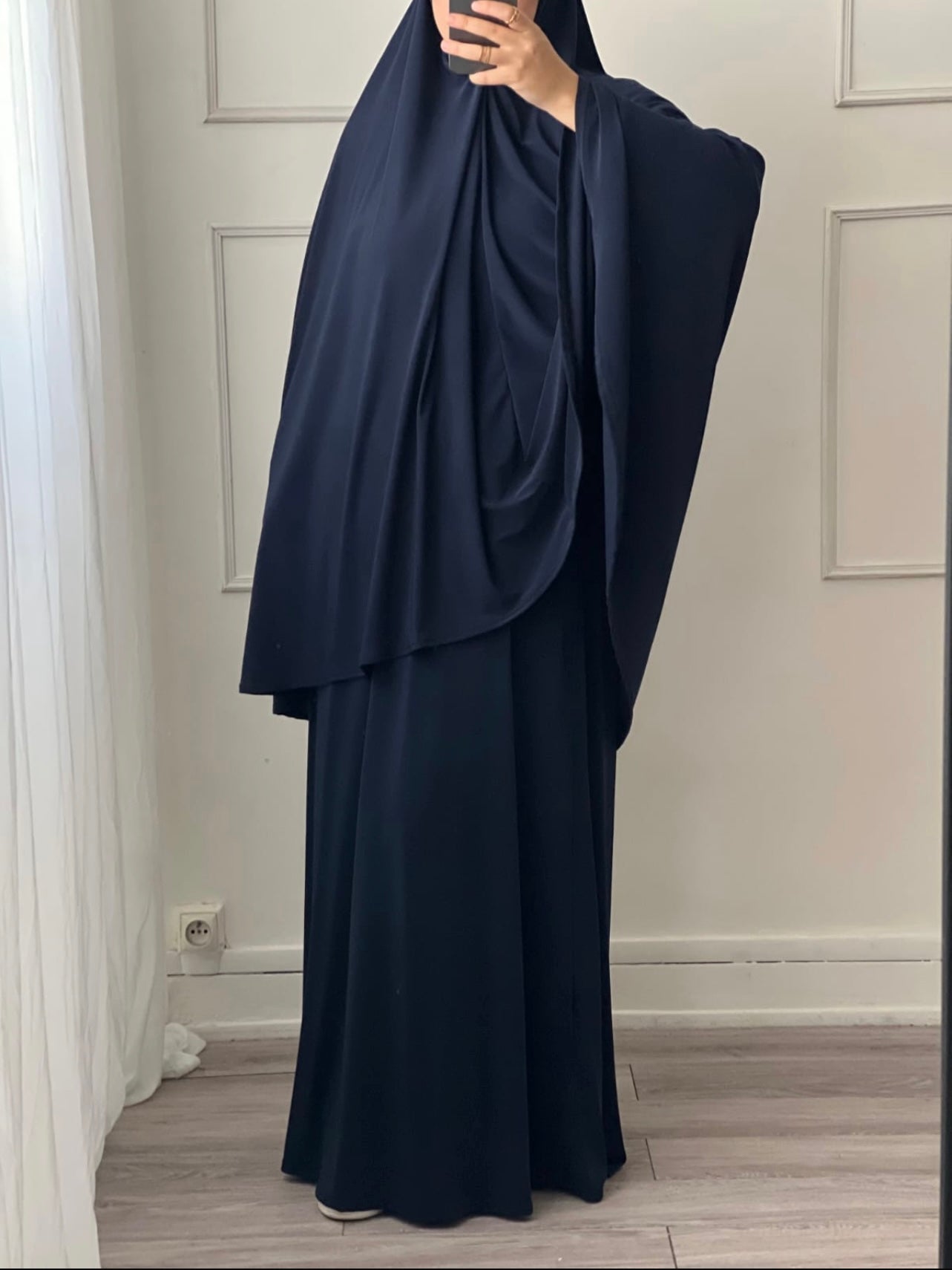 Ensemble prière jersey bleu nuit