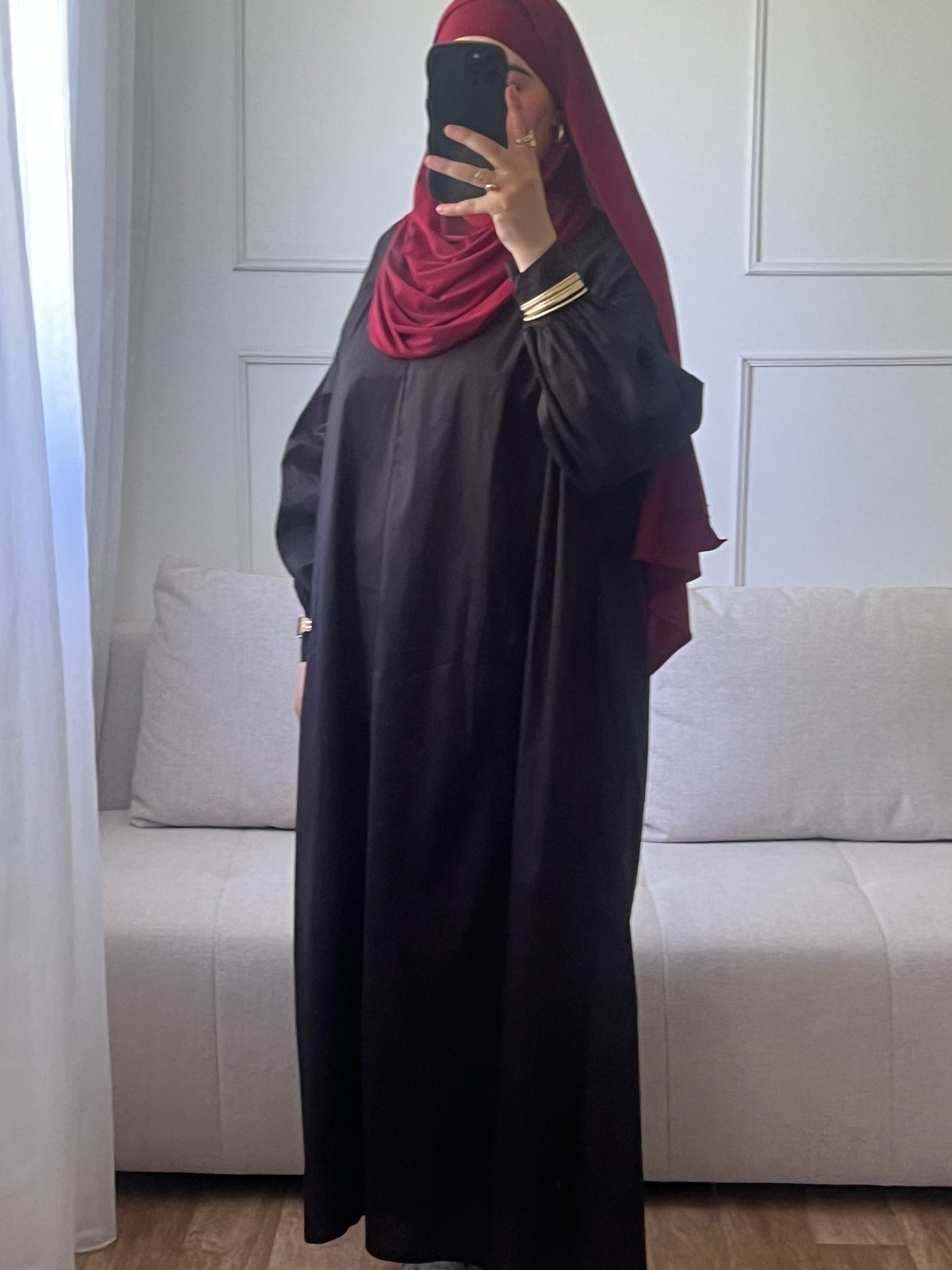 ROBE OVERSIZE noir