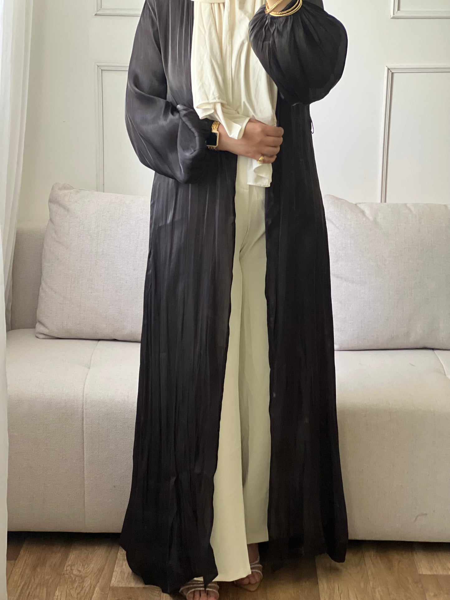 KIMONO ÉLÉGANT ET CONFORTABLE Noir