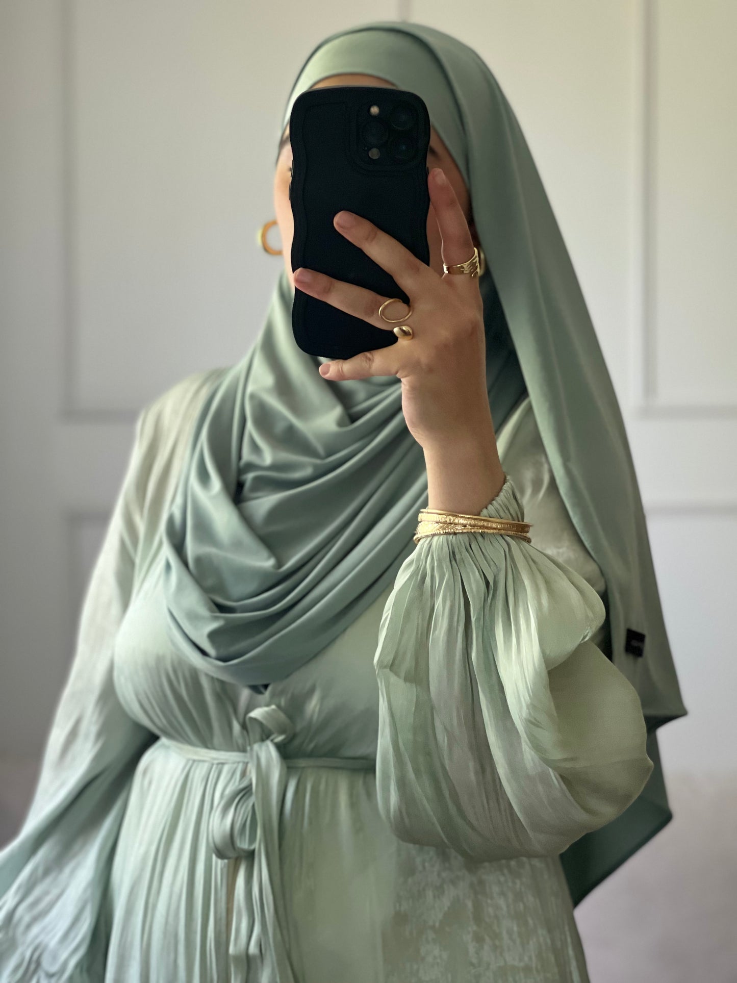 KIMONO ÉLÉGANT ET CONFORTABLE vert d’eau