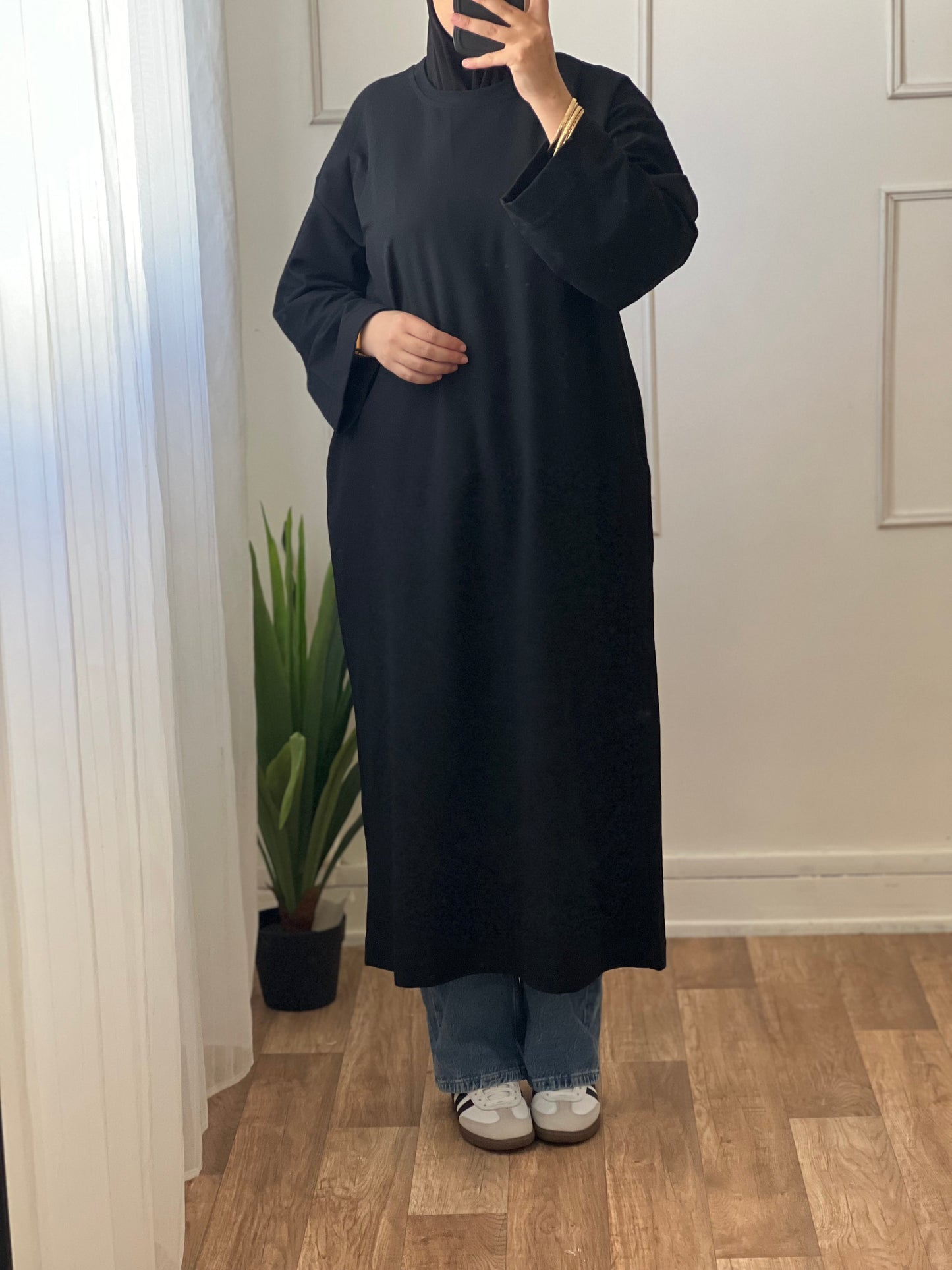 Pull long noir