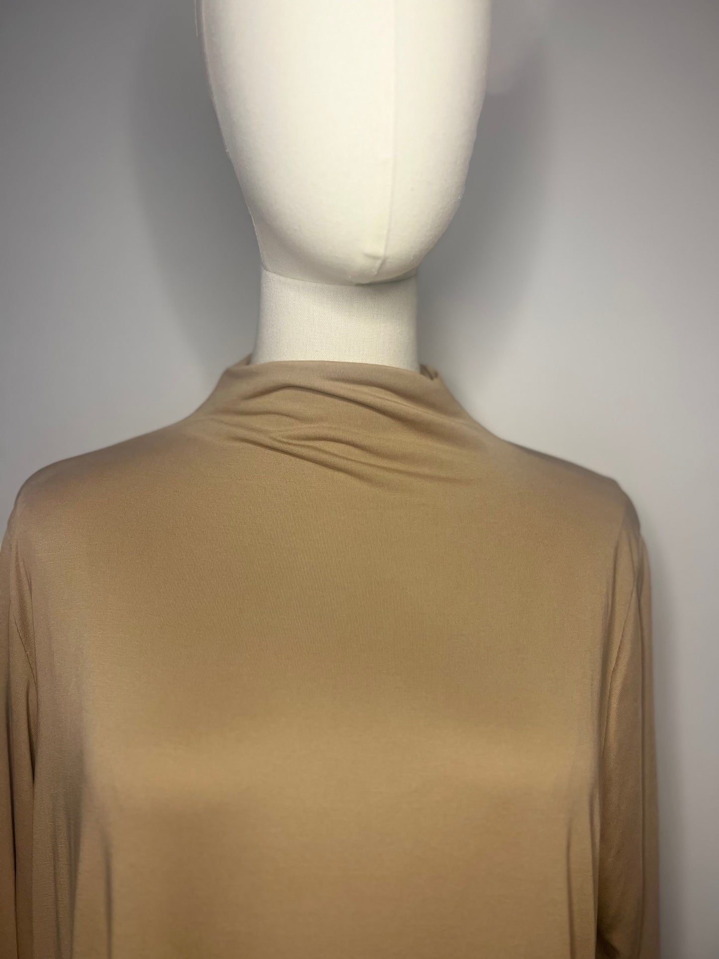 Set Abaya & Khimar beige foncé
