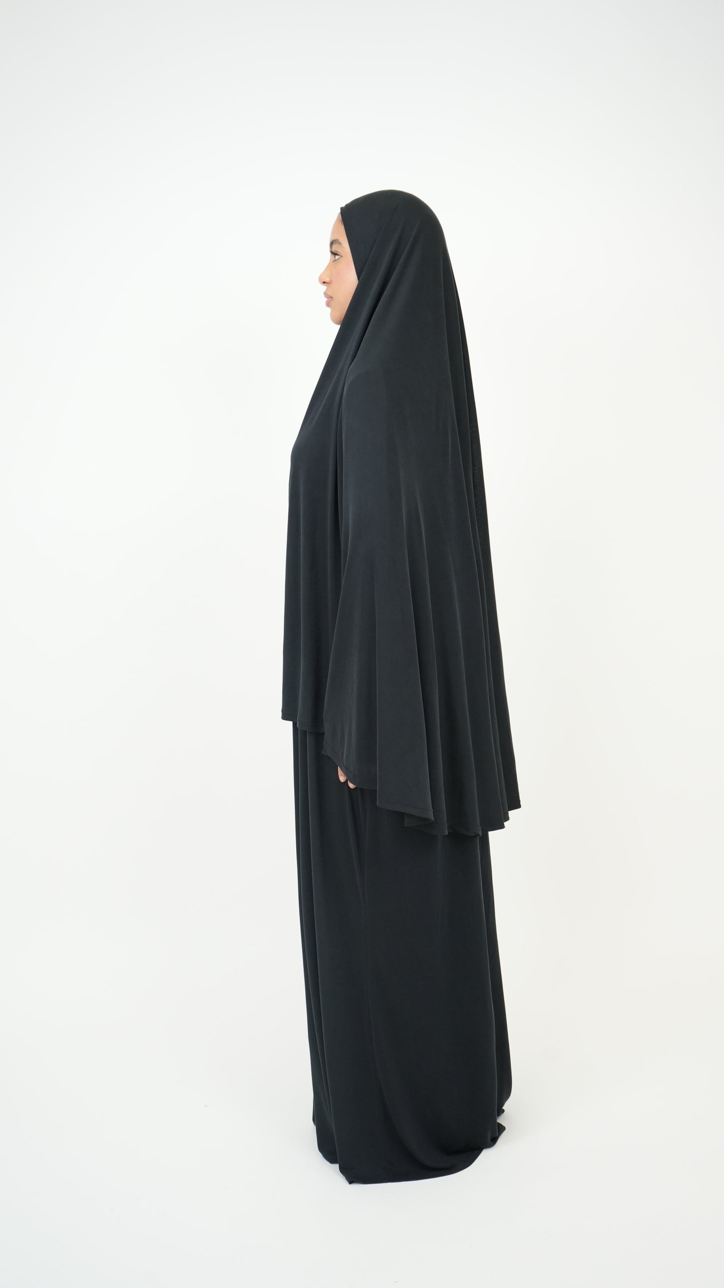 Set Abaya & khimar noir
