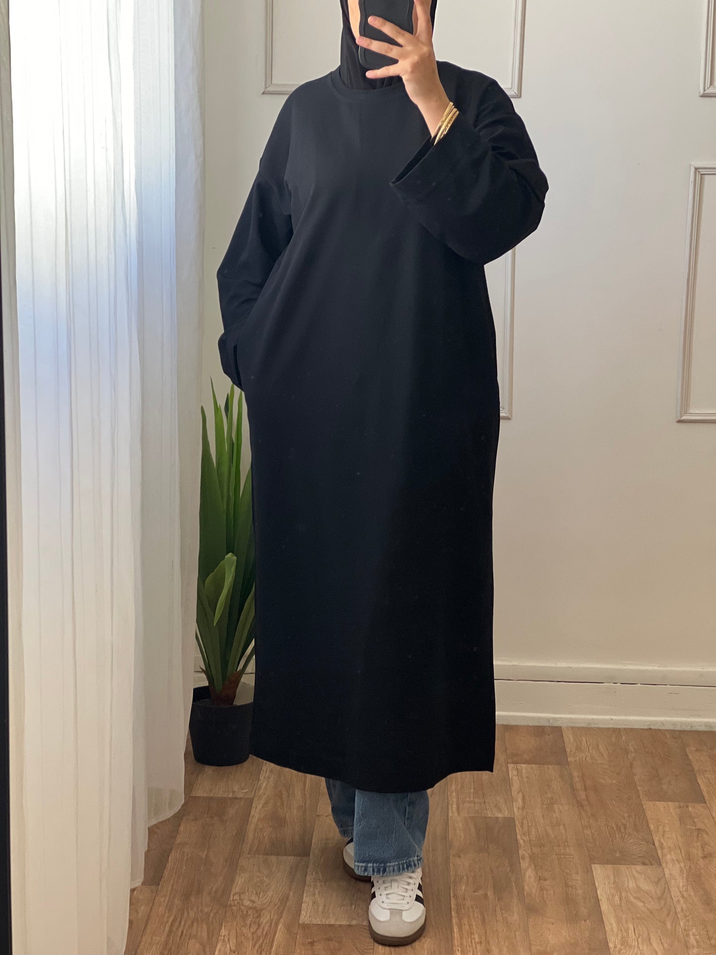 Pull long noir
