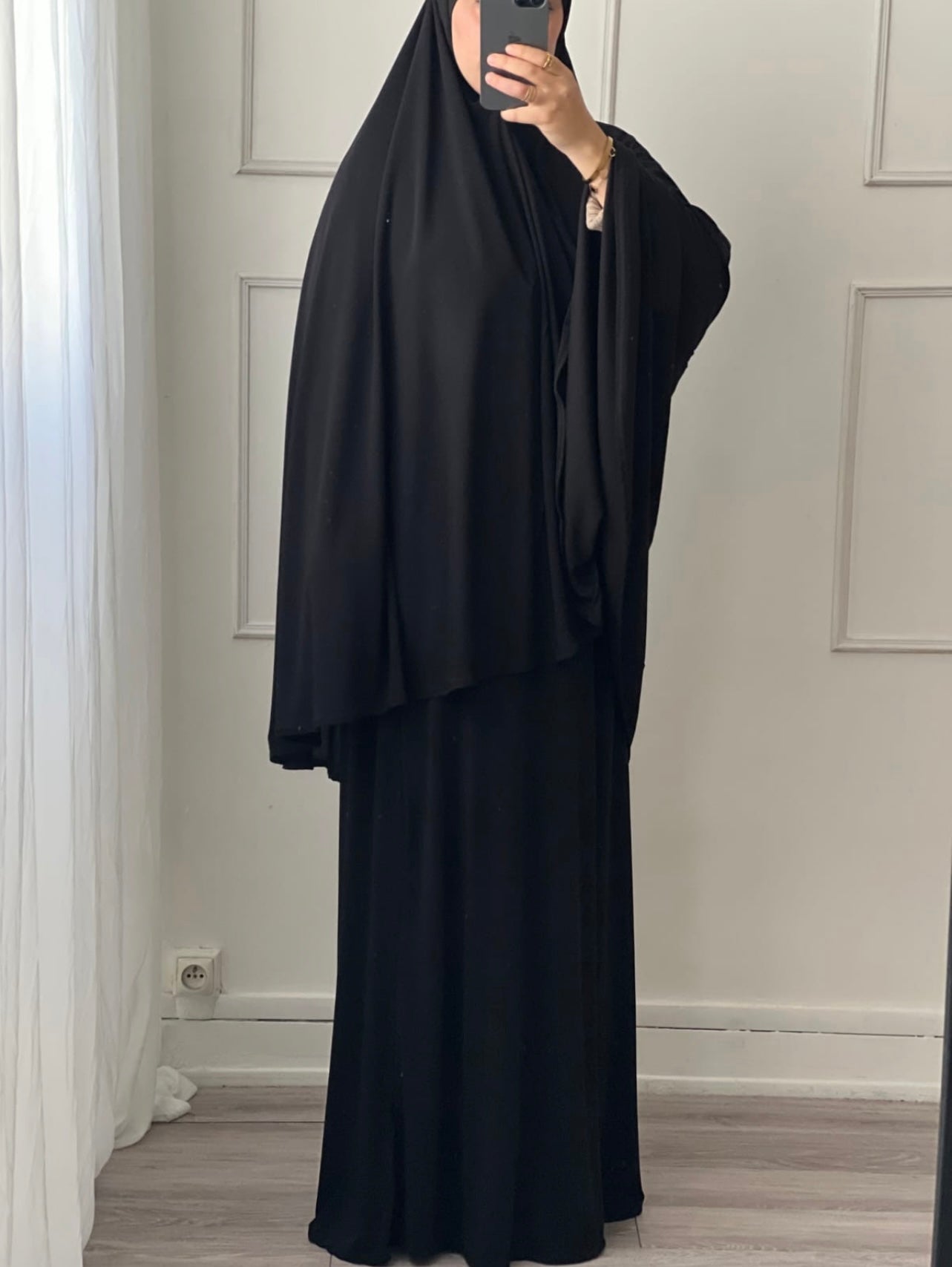 Ensemble prière jersey noir