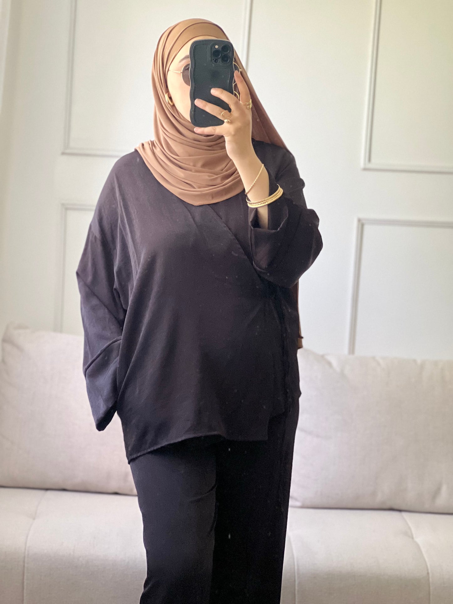 ENSEMBLE MODESTE Noir