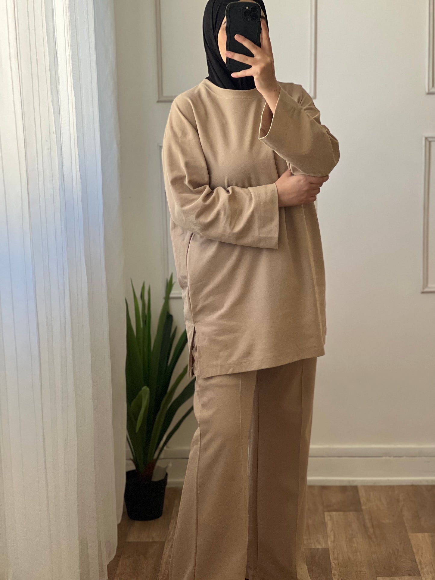 Ensemble Comfee taupe