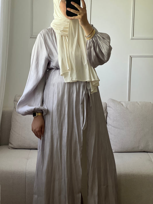 KIMONO ÉLÉGANT ET CONFORTABLE gris
