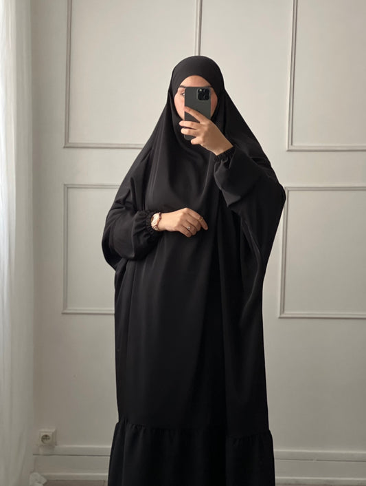 Jilbeb 1 pièces noir