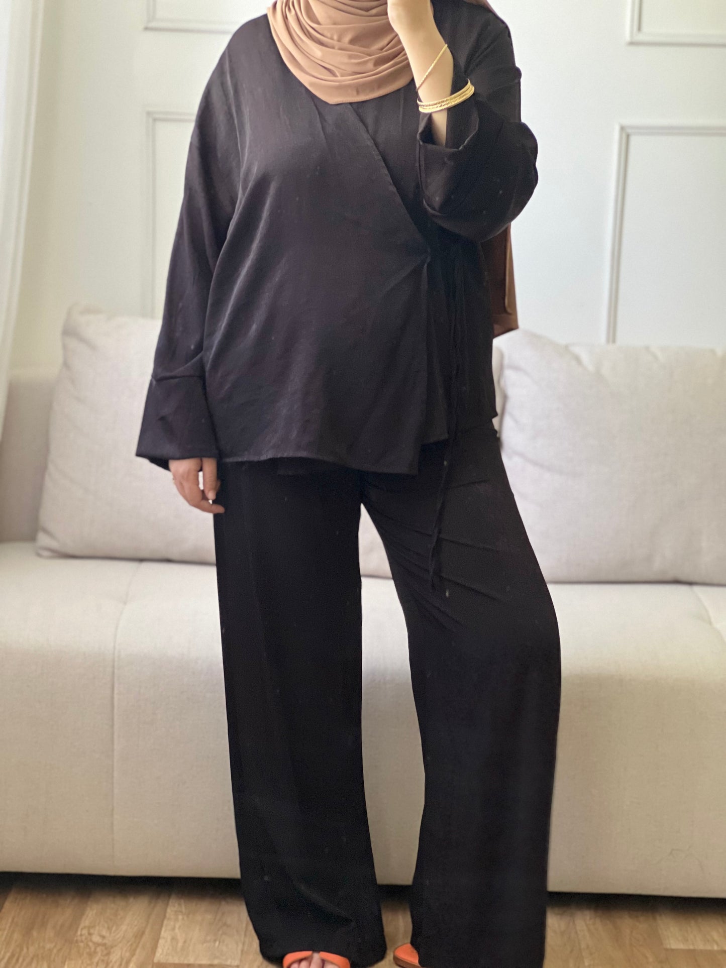 ENSEMBLE MODESTE Noir
