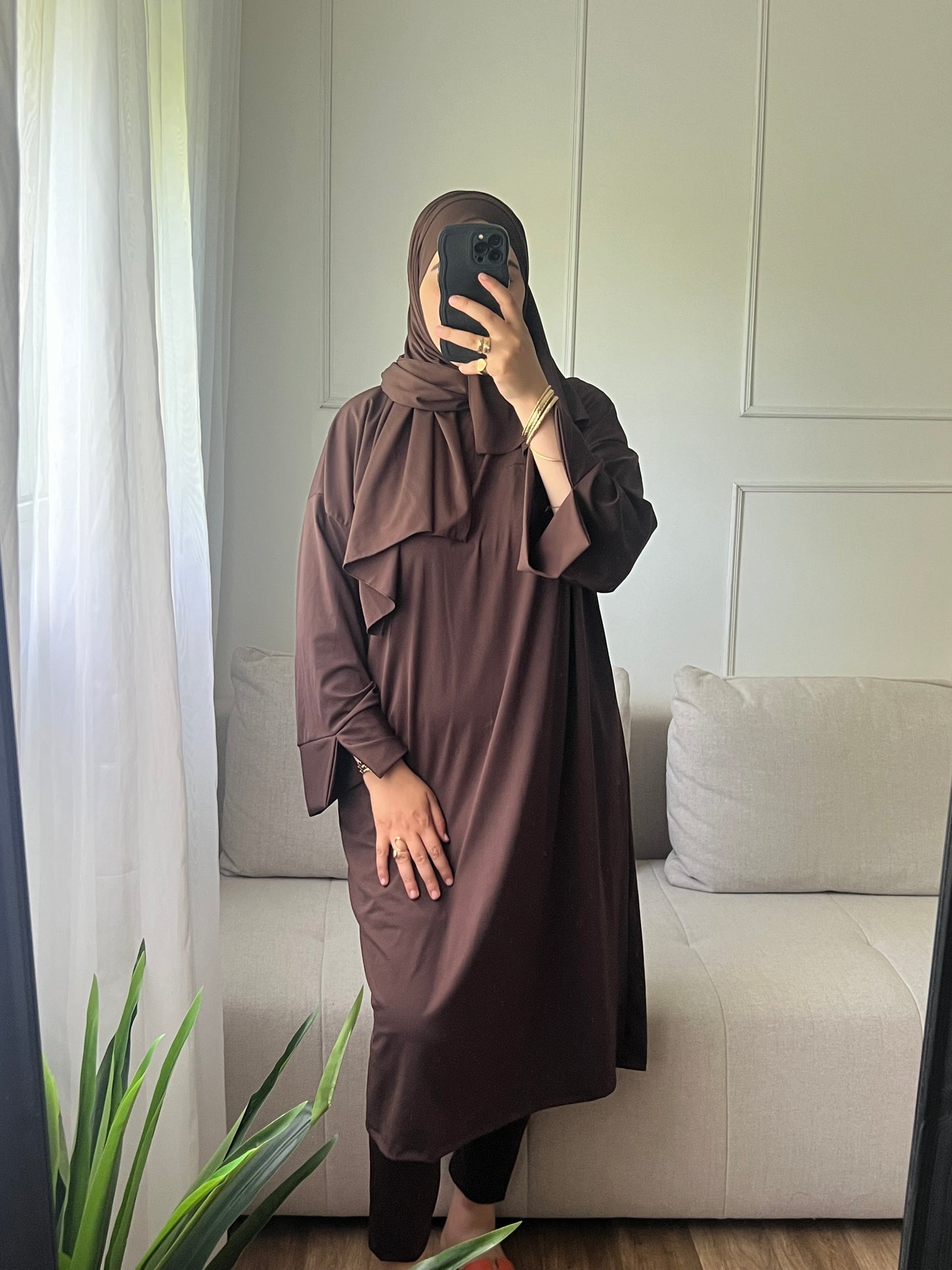 Burkini marron