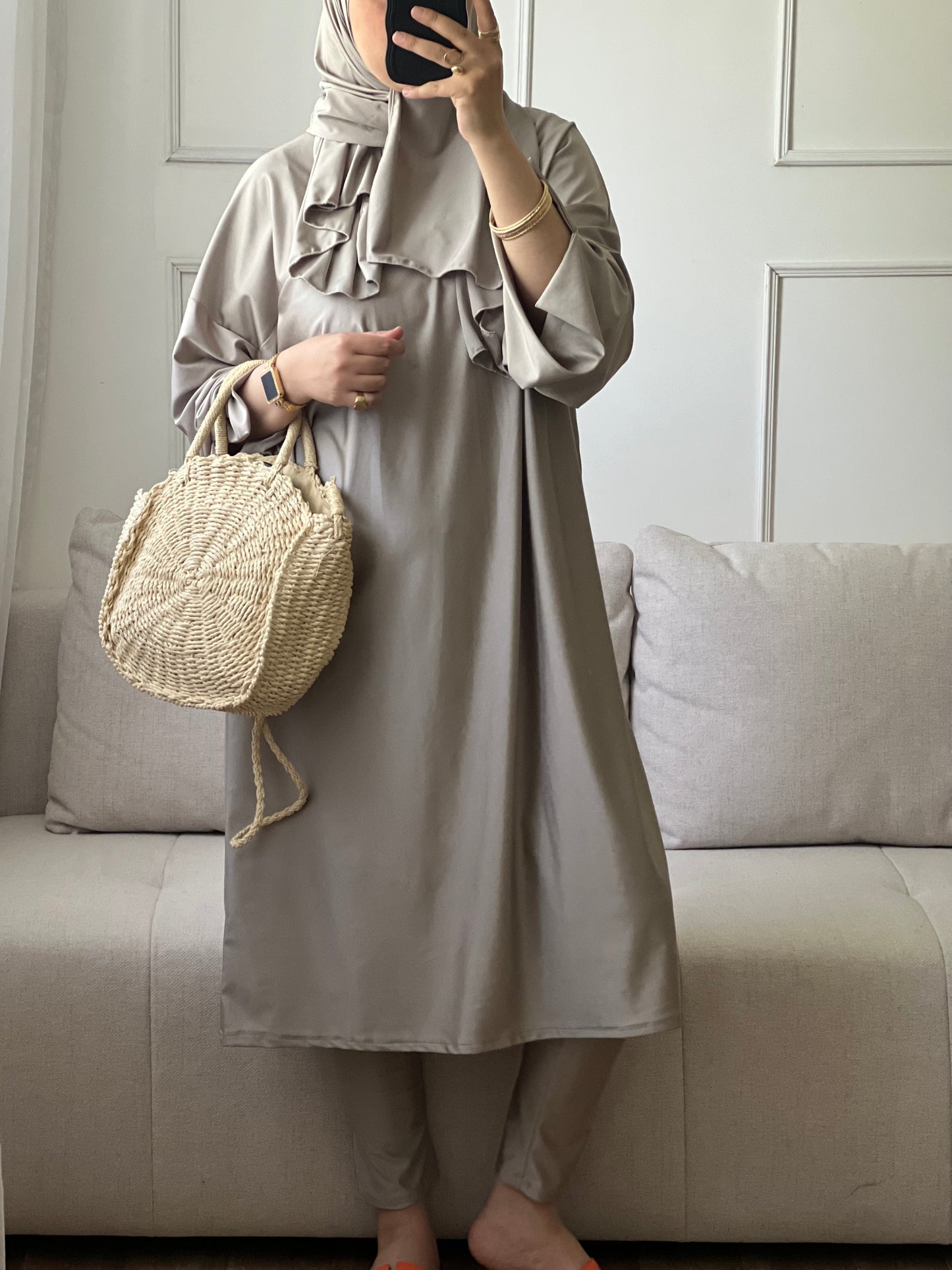 BURKINI GRIS