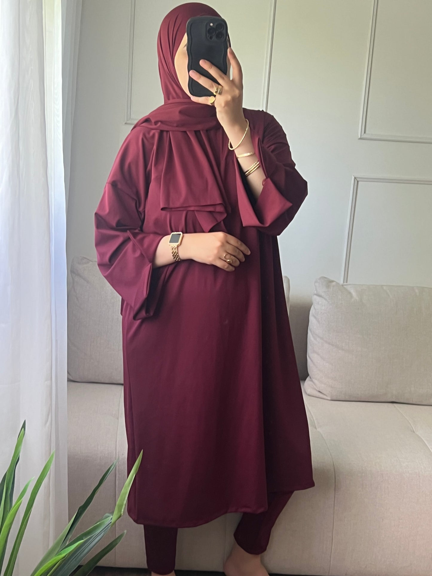 Burkini bordeaux