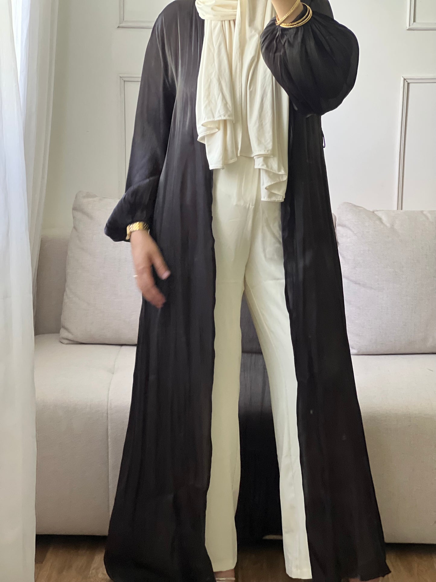 KIMONO ÉLÉGANT ET CONFORTABLE Noir