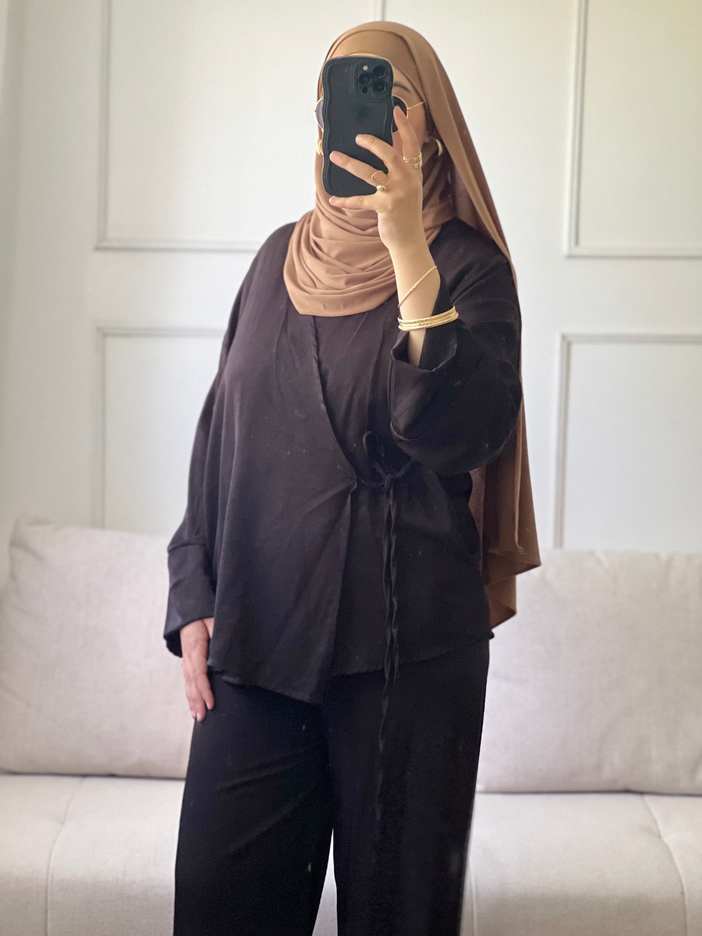 ENSEMBLE MODESTE Noir