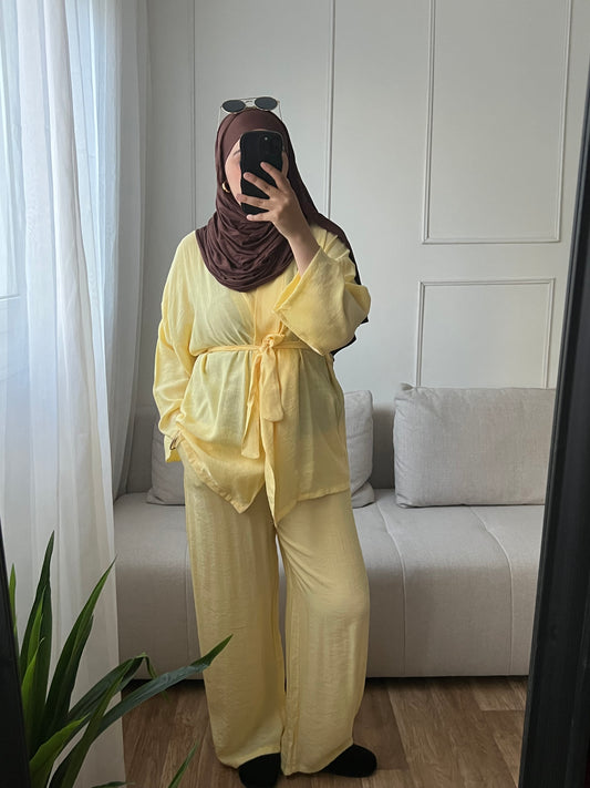 Ensemble Lina jaune