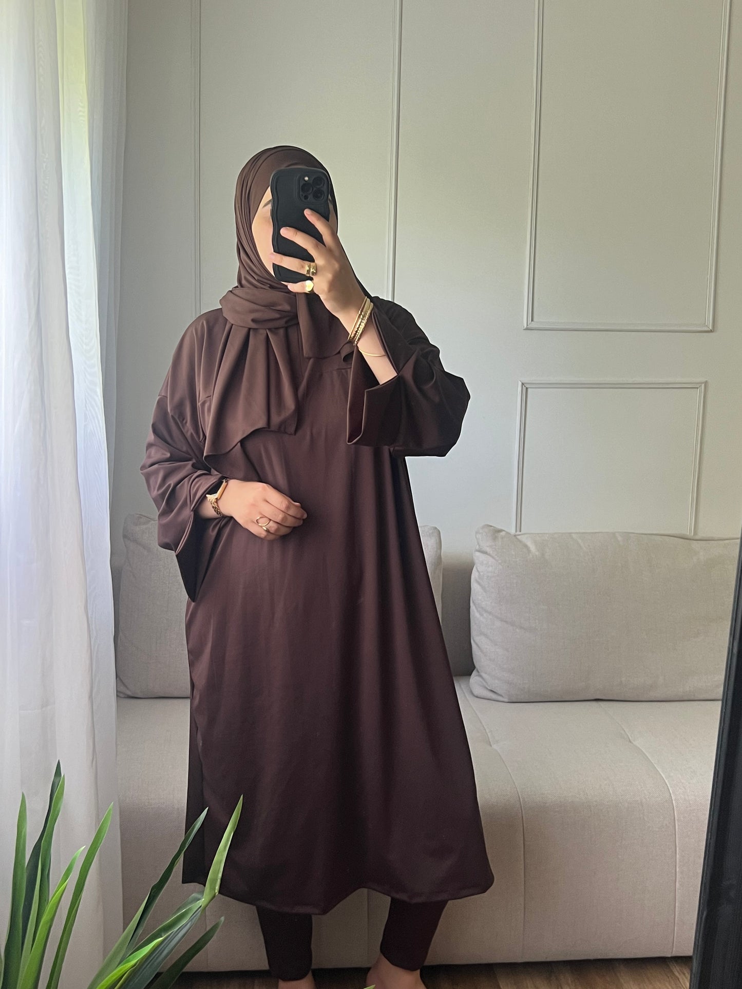 Burkini marron