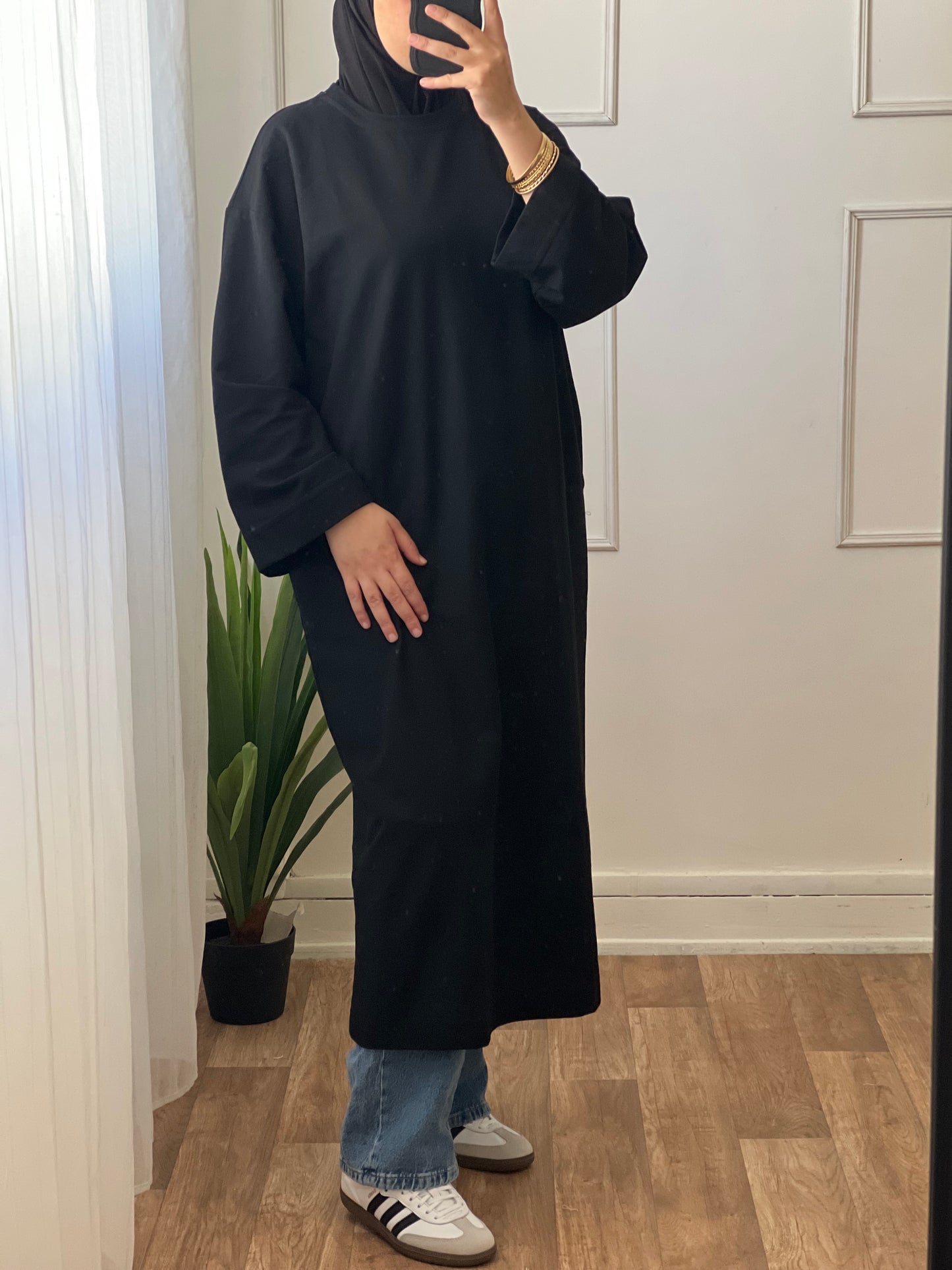Pull long noir
