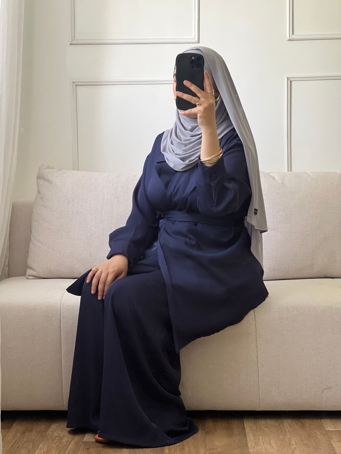 ENSEMBLE MODESTE bleu marine