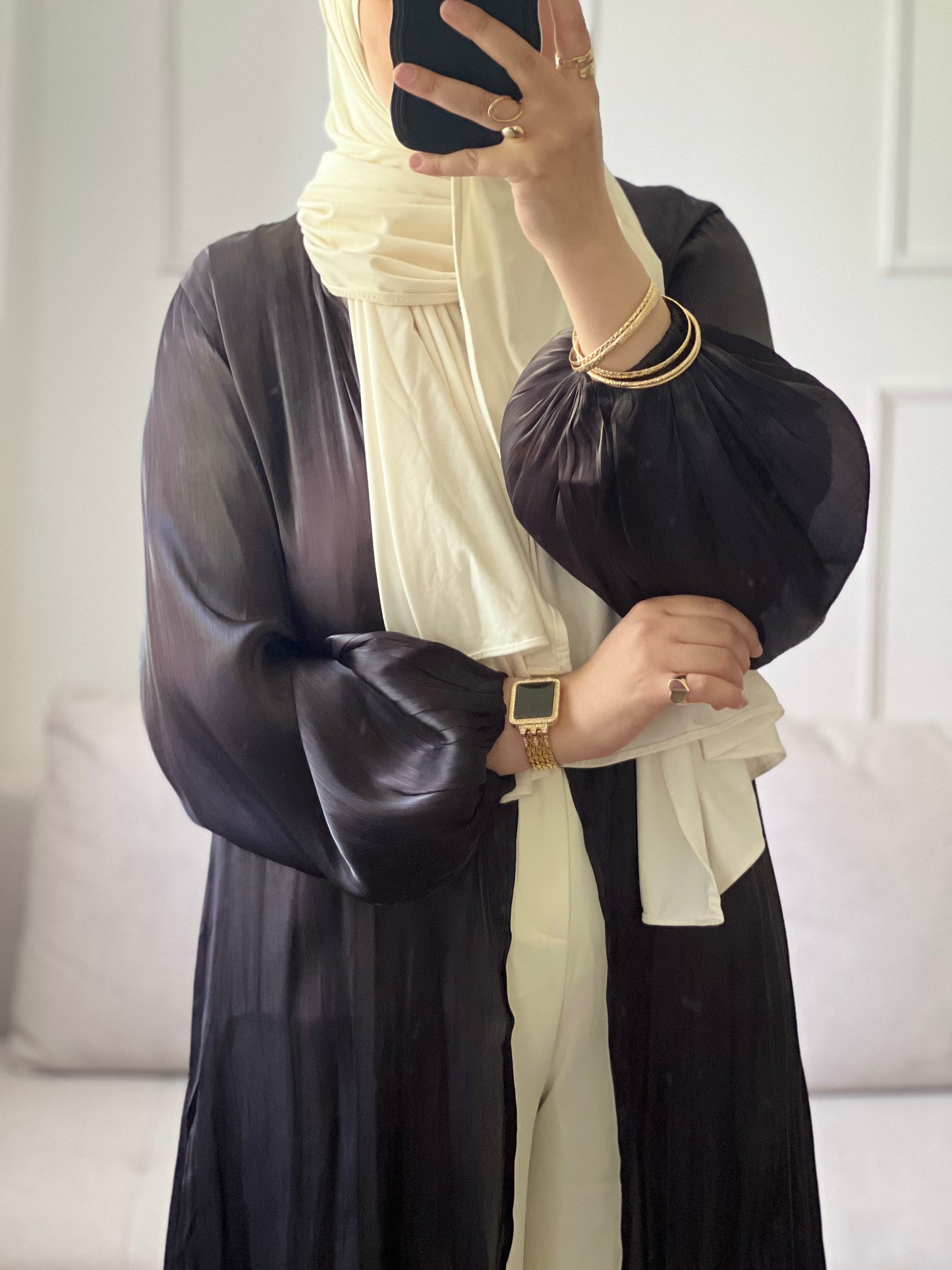 KIMONO ÉLÉGANT ET CONFORTABLE Noir