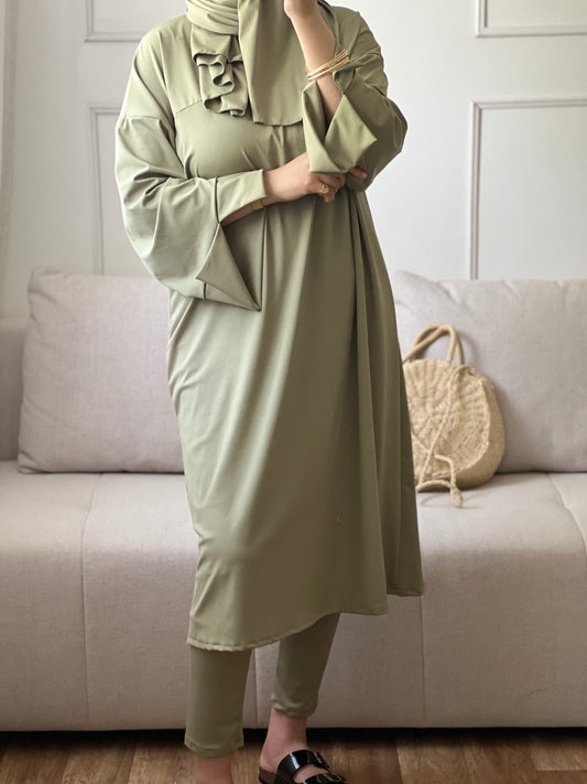 BURKINI VERT KAKI