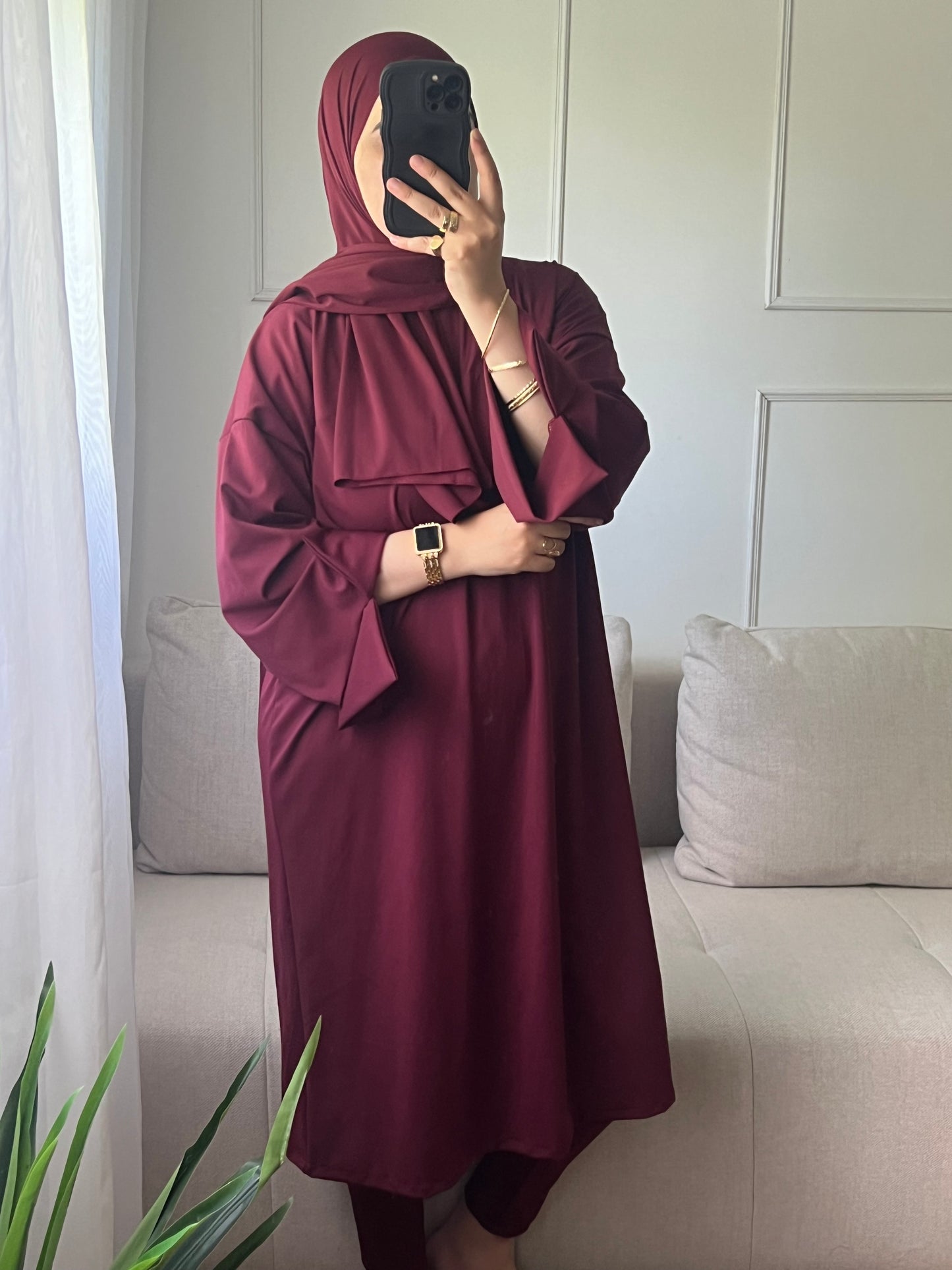 Burkini bordeaux