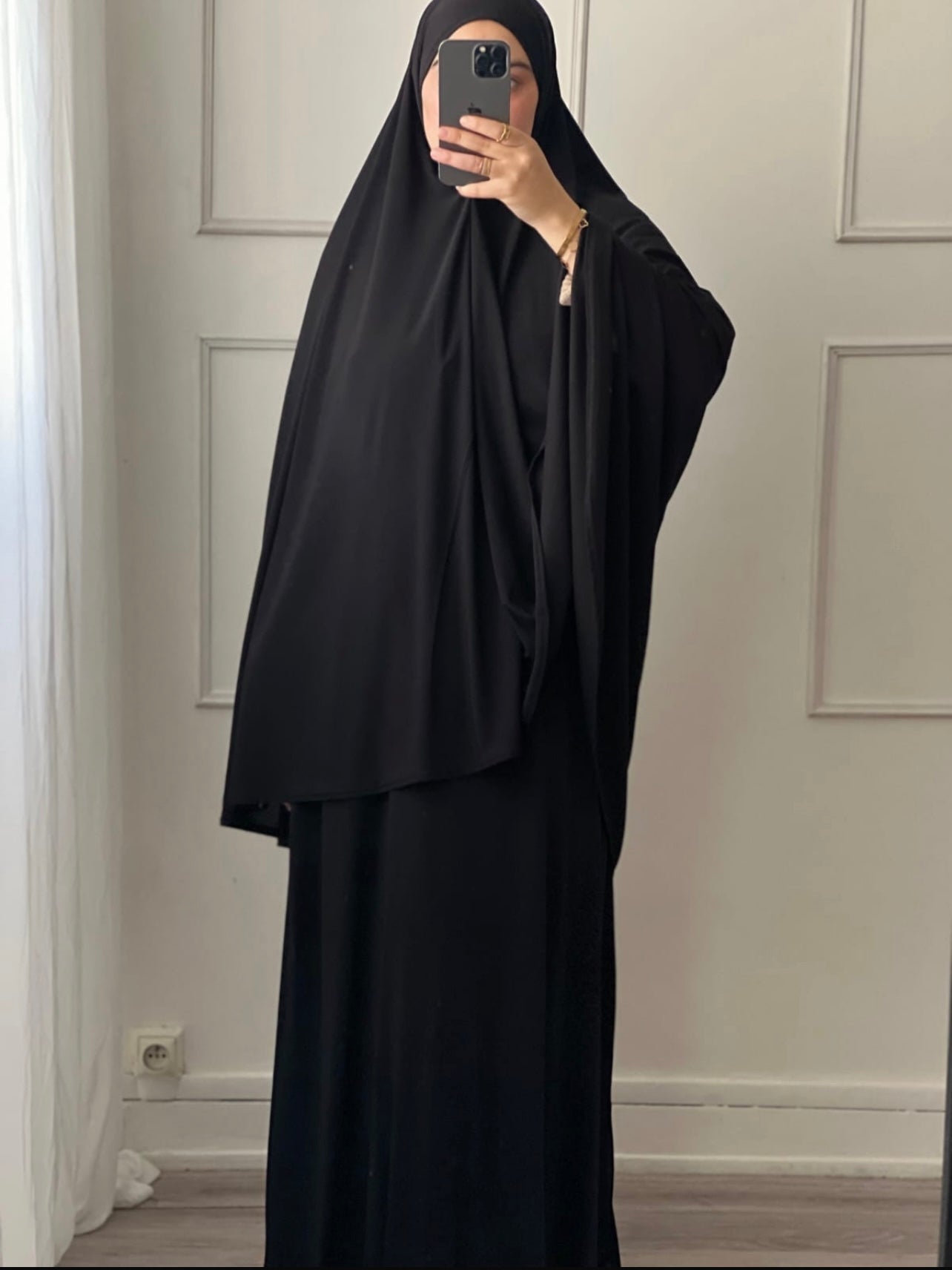Ensemble prière jersey noir