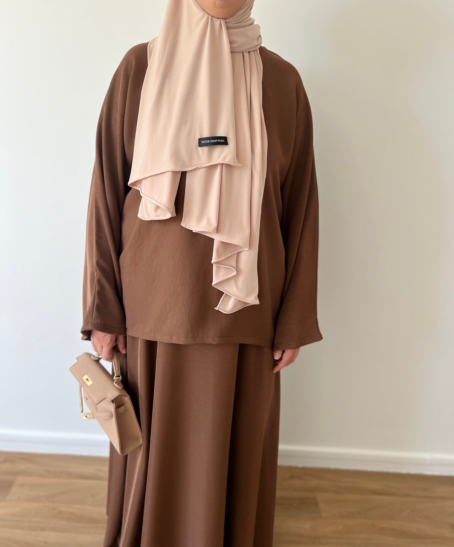 Ensemble jupe marron