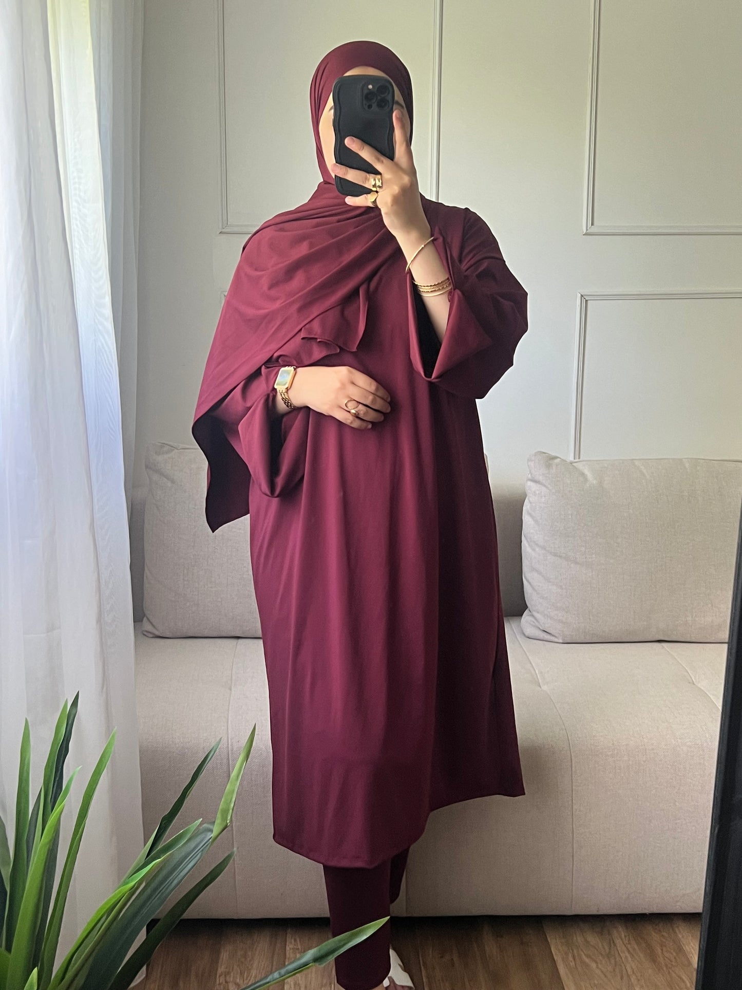 Burkini bordeaux