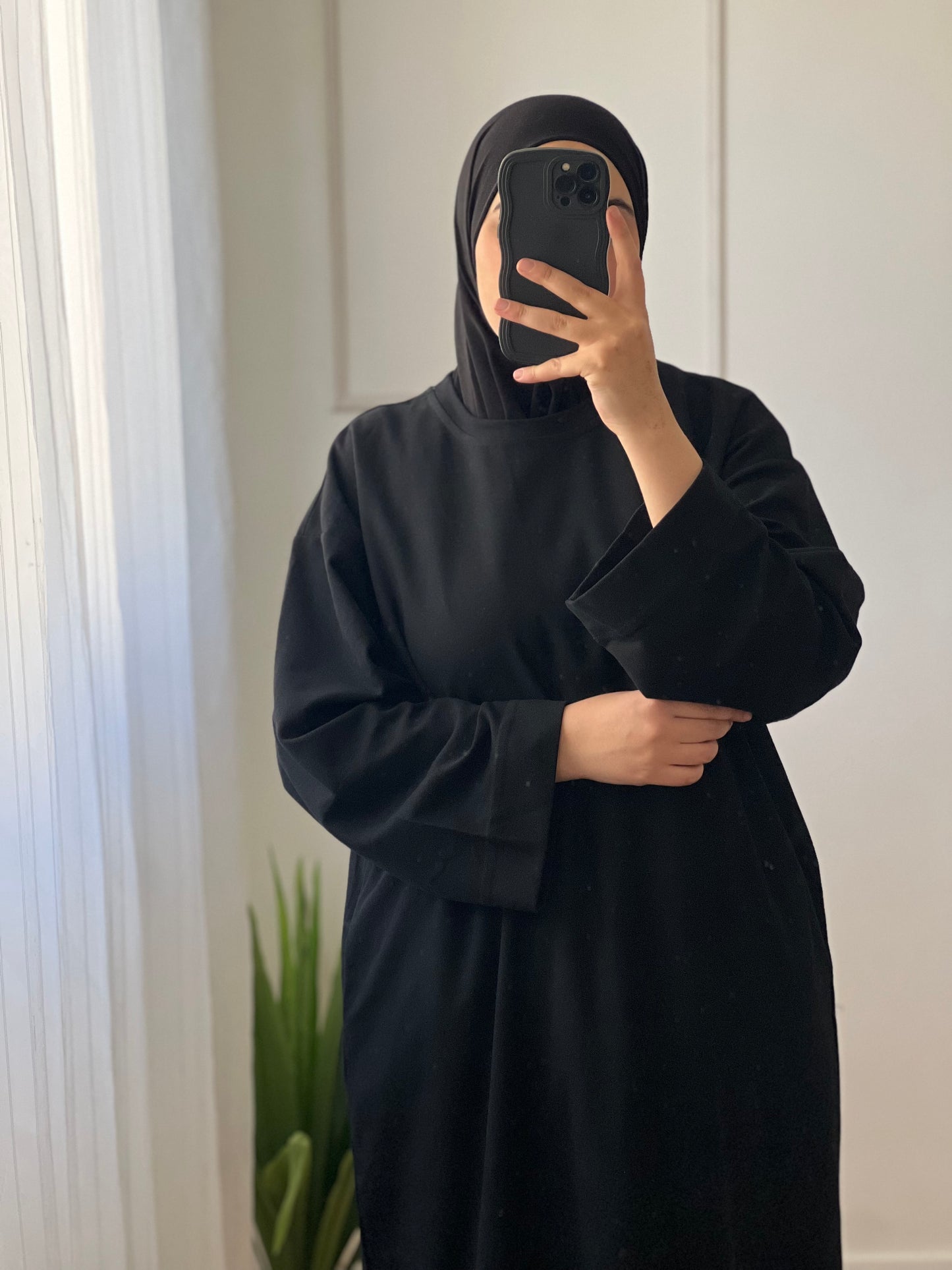 Pull long noir