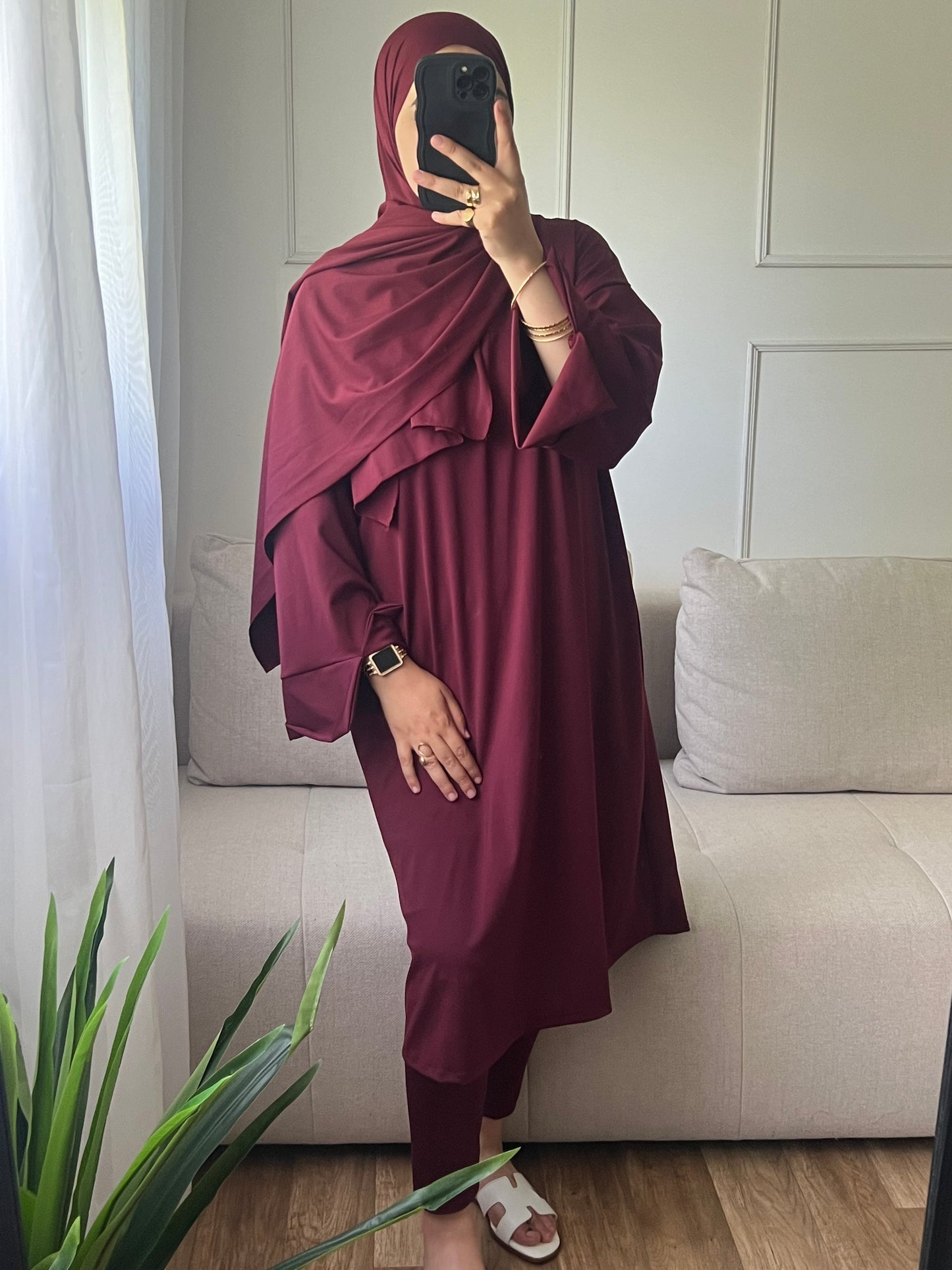Burkini bordeaux