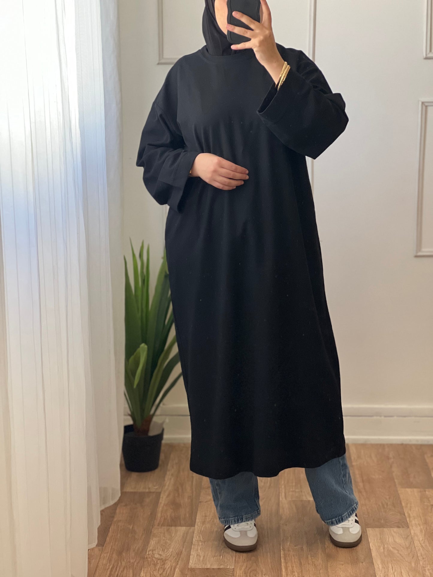 Pull long noir