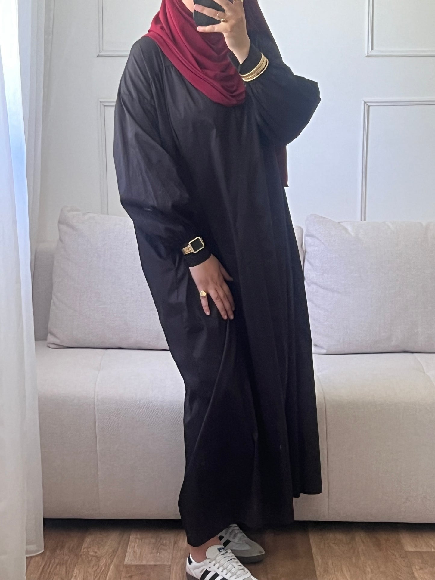 ROBE OVERSIZE noir