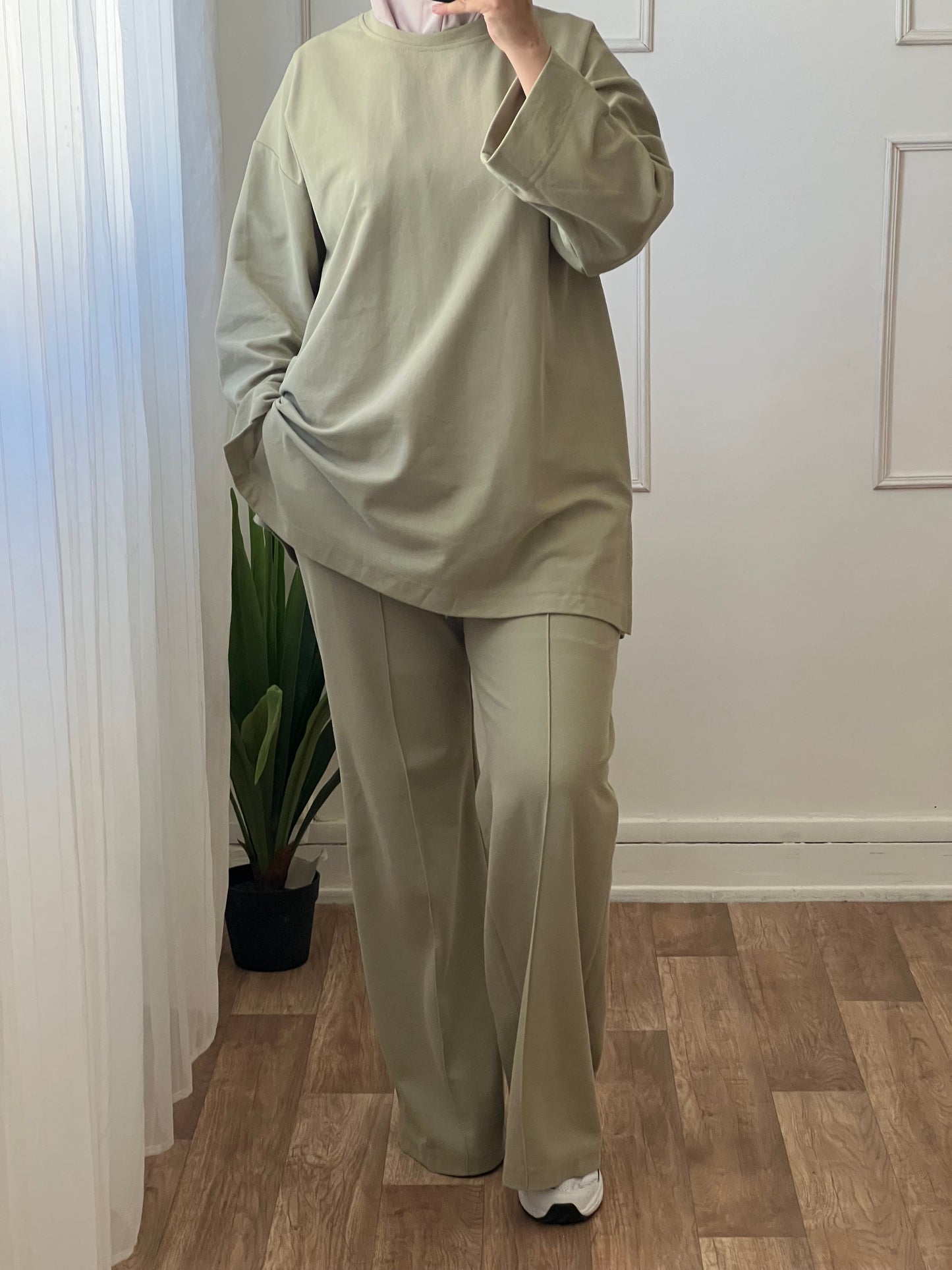 Ensemble Comfee vert kaki