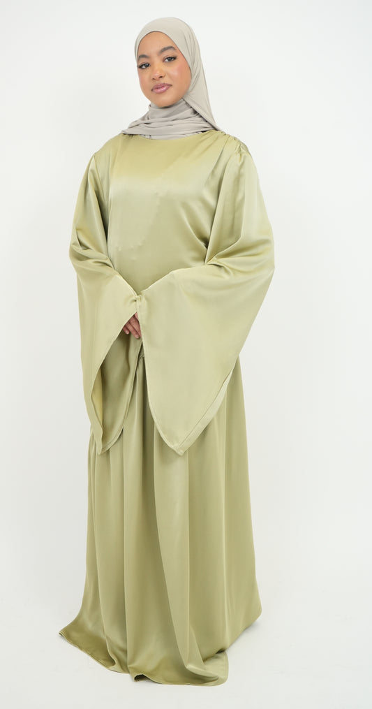 ROBE ALMA VERT POMME