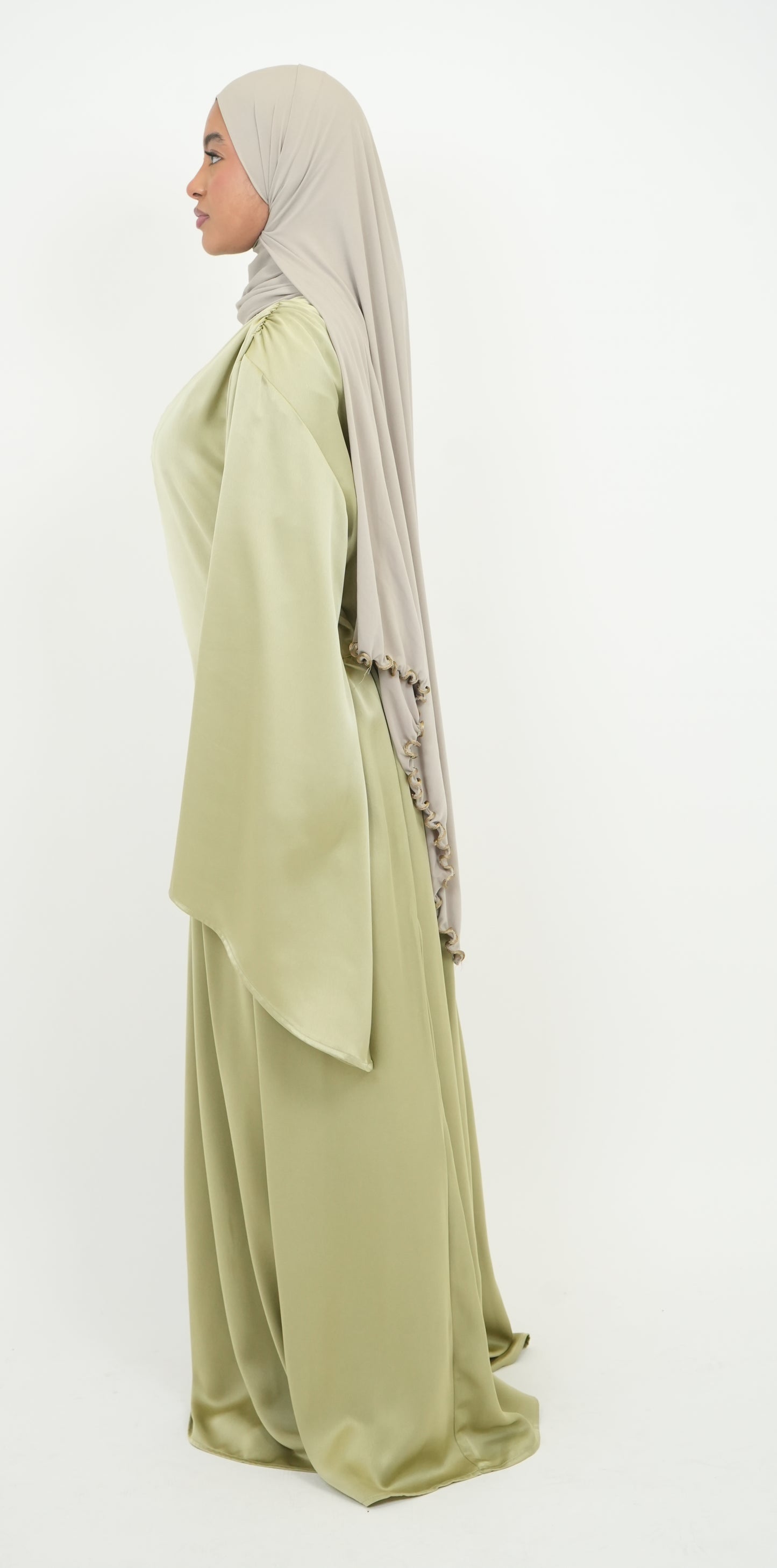 ROBE ALMA VERT POMME