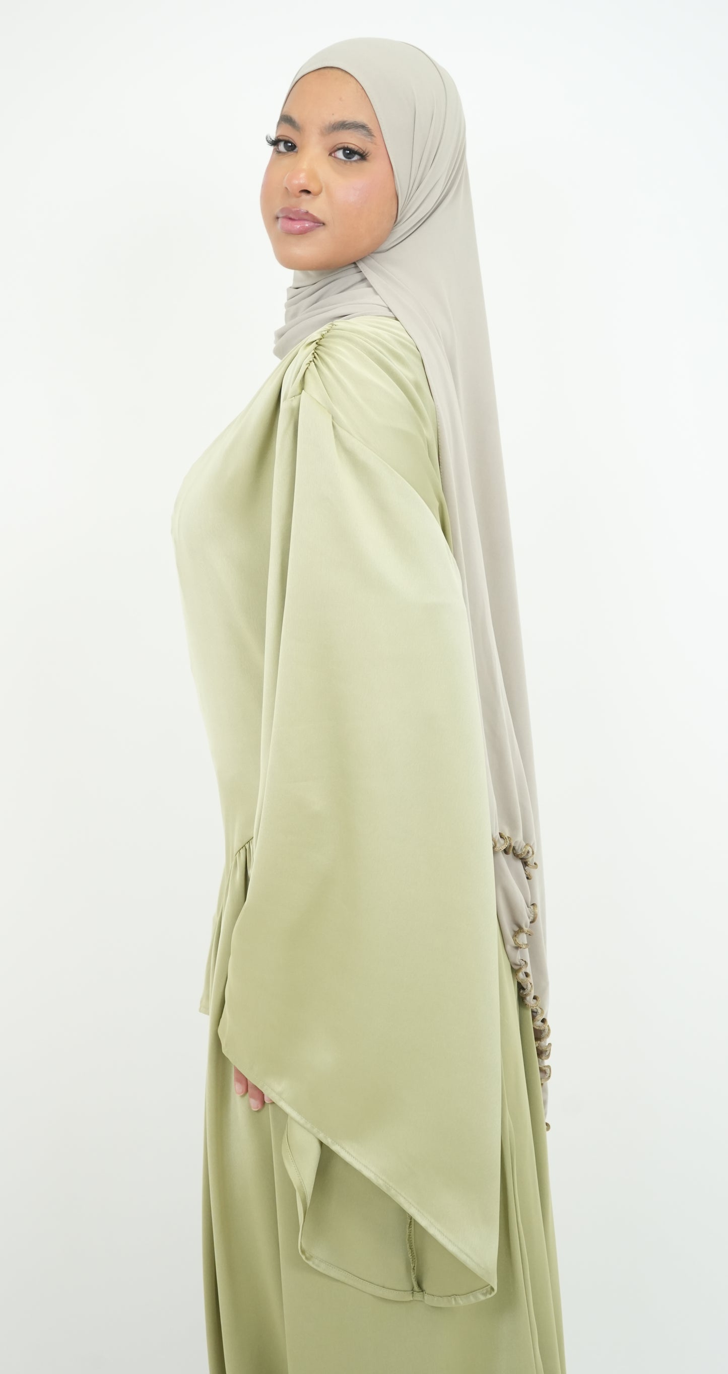 ROBE ALMA VERT POMME