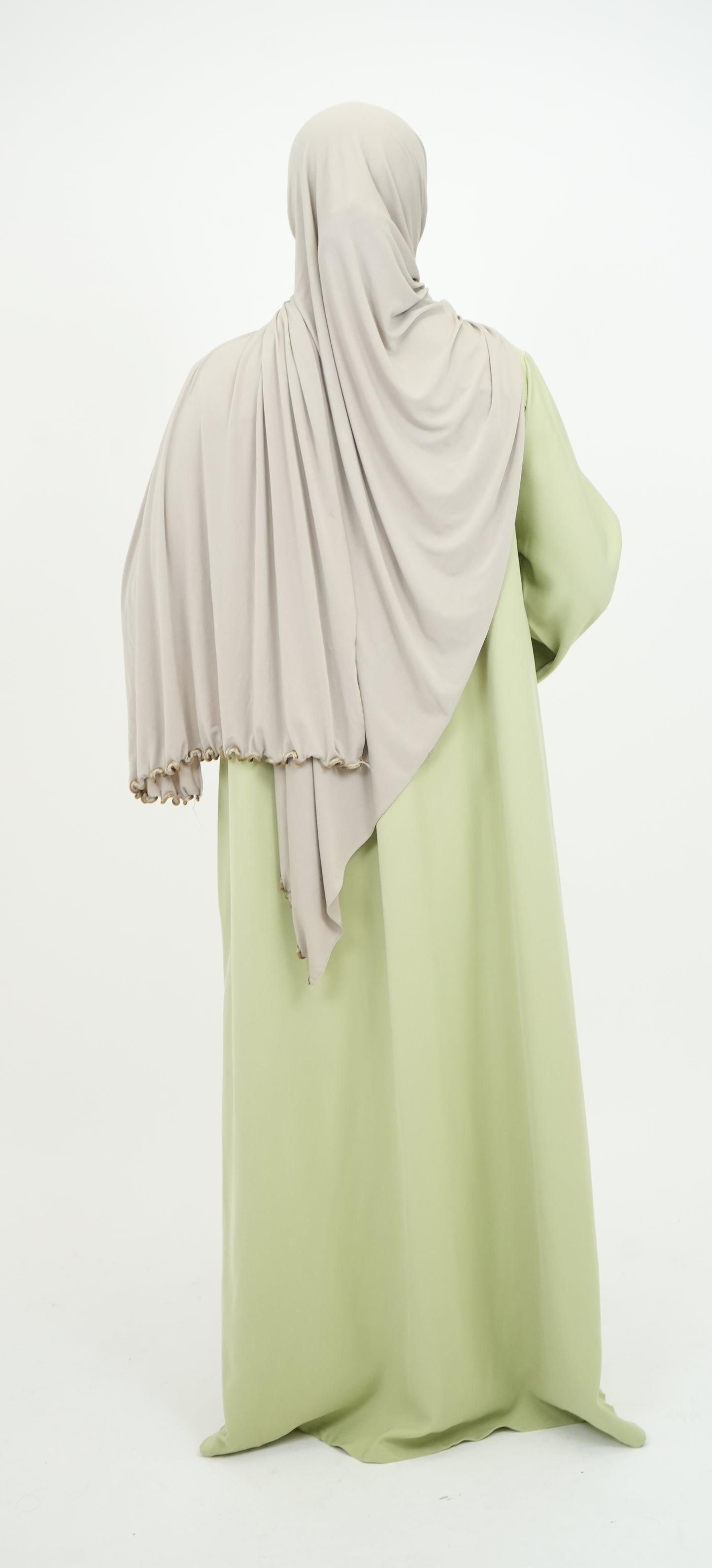 ROBE SAFIYA VERT POMME